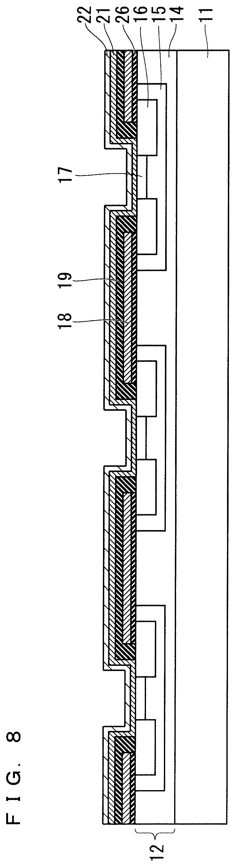 Patent US12356696 Figure 8 – Silicon carbide semiconductor device, power converter, and method for manufacturing silicon carbide semiconductor device