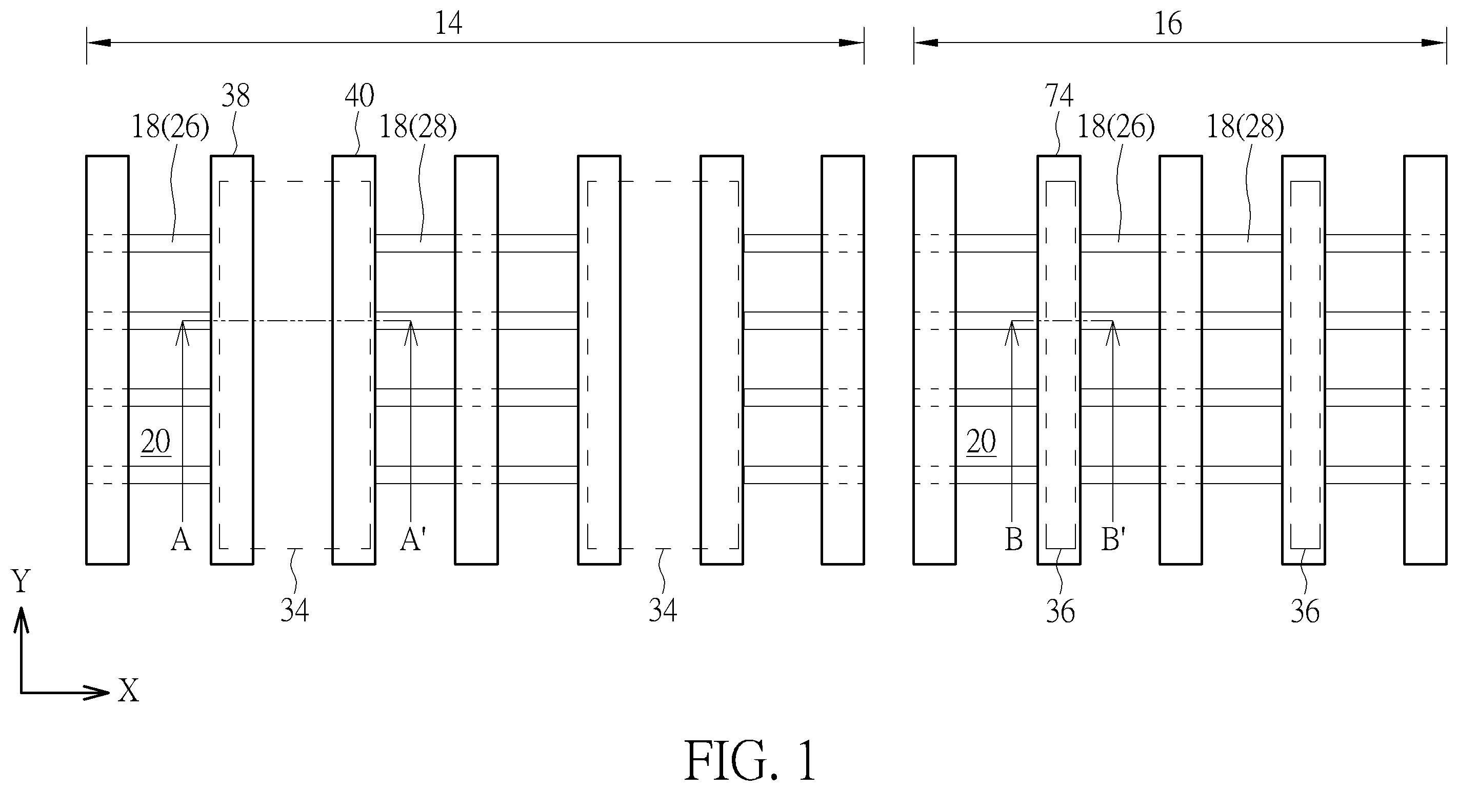 Patent US12356702 — Semiconductor device and method for fabricating the same — Figure 1