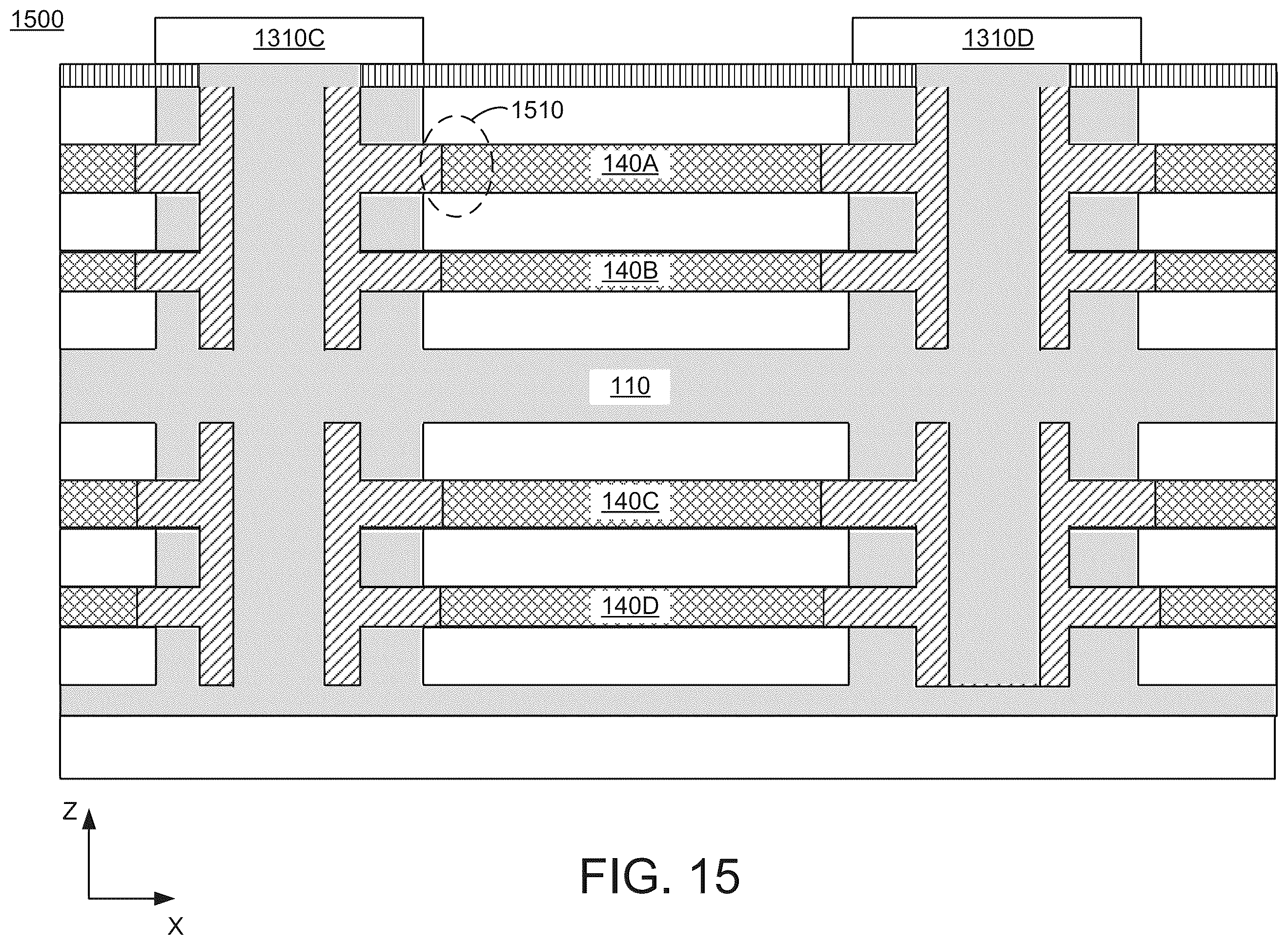 Patent US12356706 Figure 16 – Methods for forming high performance three dimensionally stacked transistors based on dielectric nano sheets