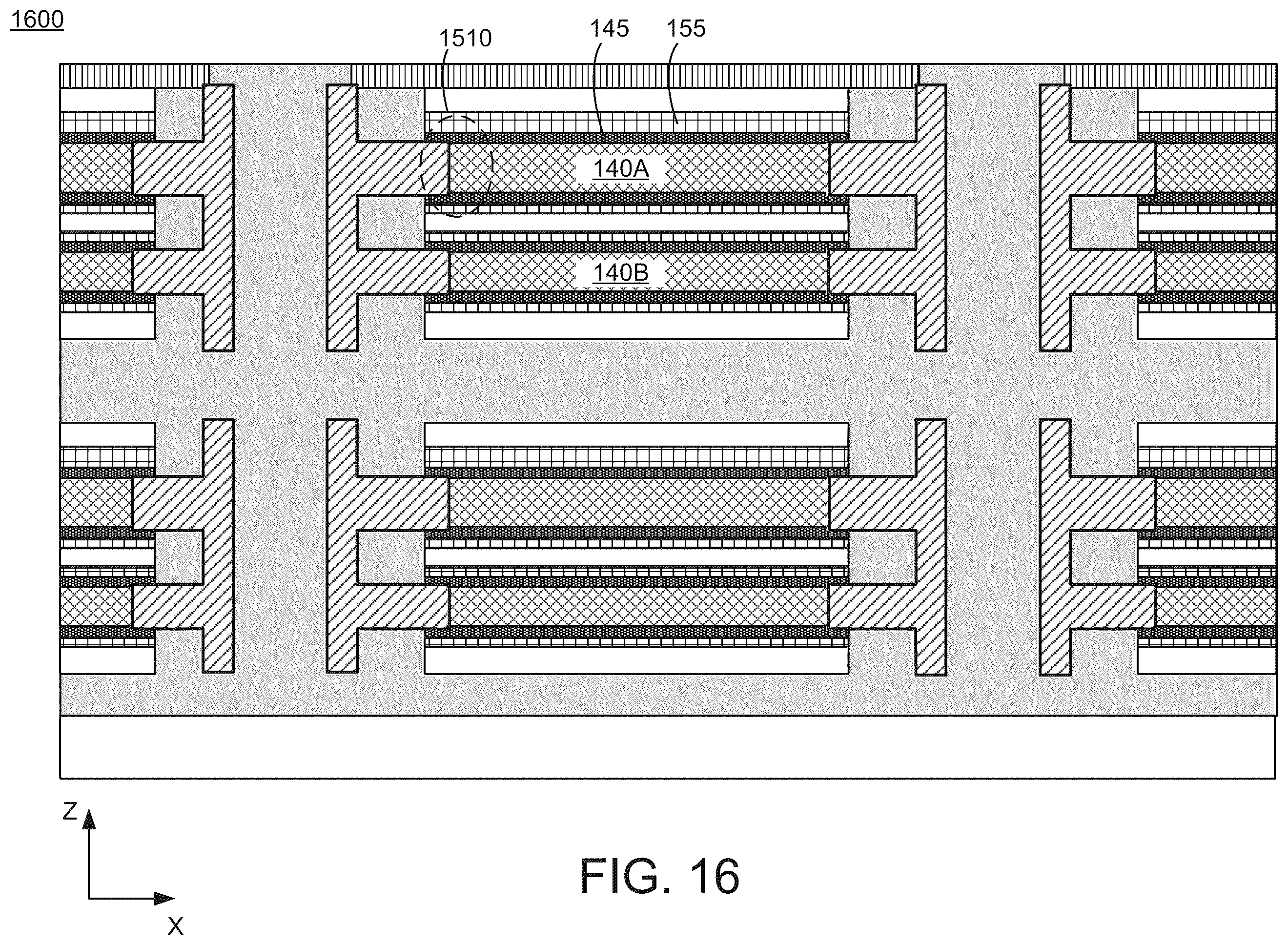 Patent US12356706 Figure 17 – Methods for forming high performance three dimensionally stacked transistors based on dielectric nano sheets