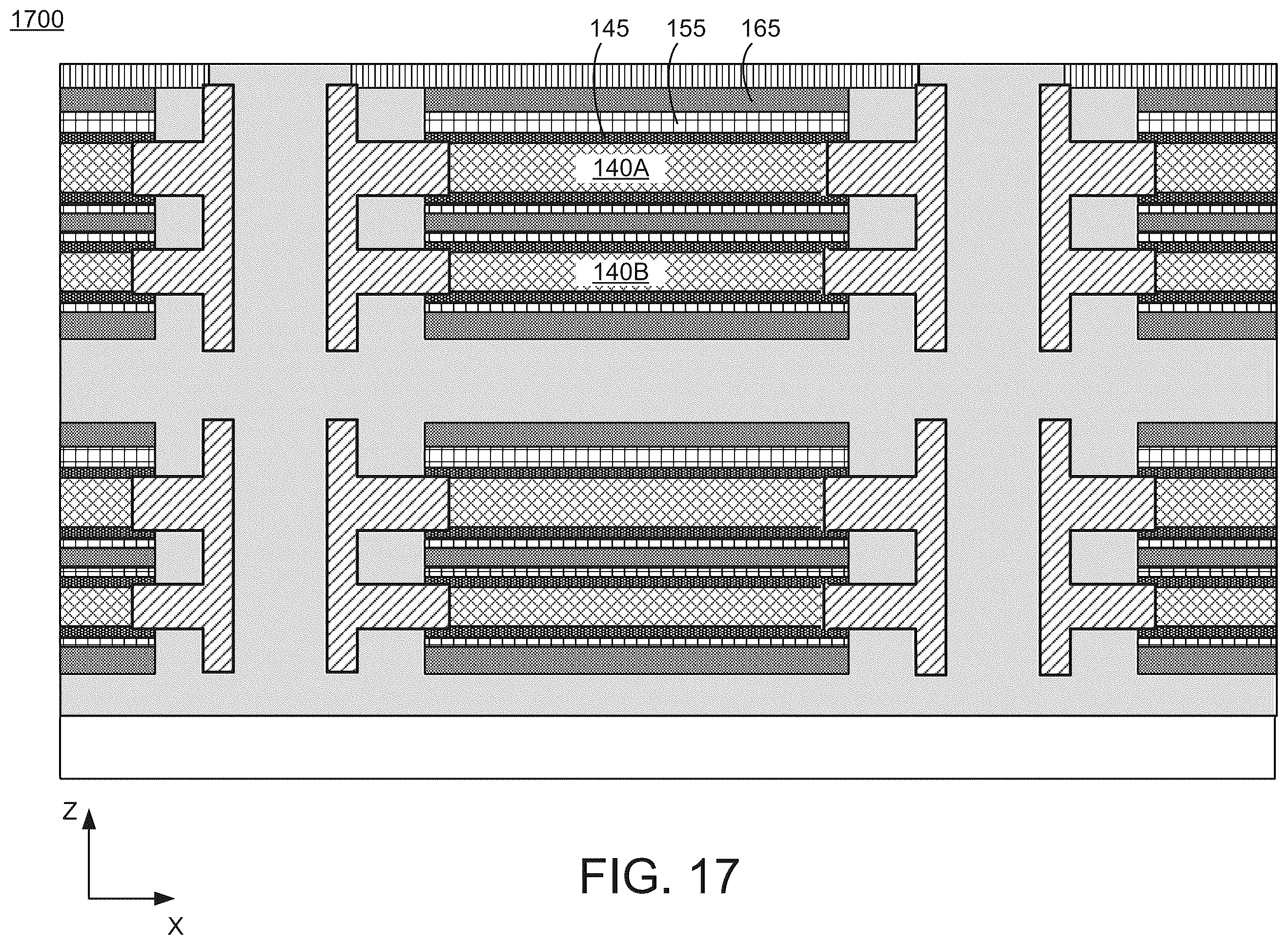 Patent US12356706 Figure 18 – Methods for forming high performance three dimensionally stacked transistors based on dielectric nano sheets