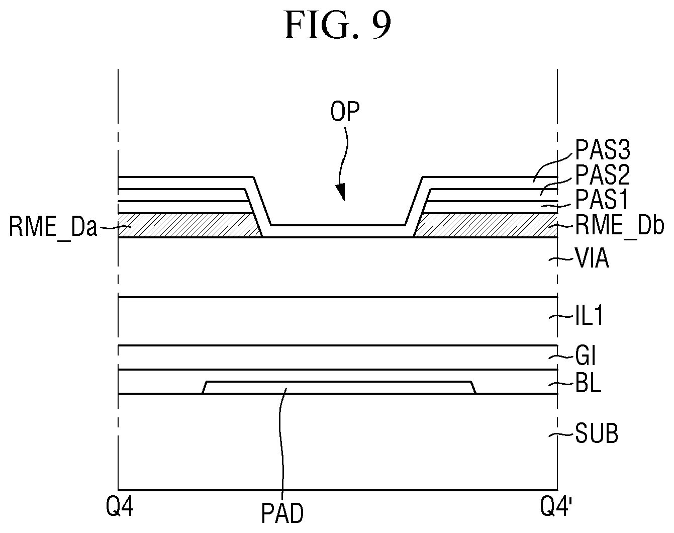 Patent US12356716 Figure 9 – Display device and method of manufacturing the same