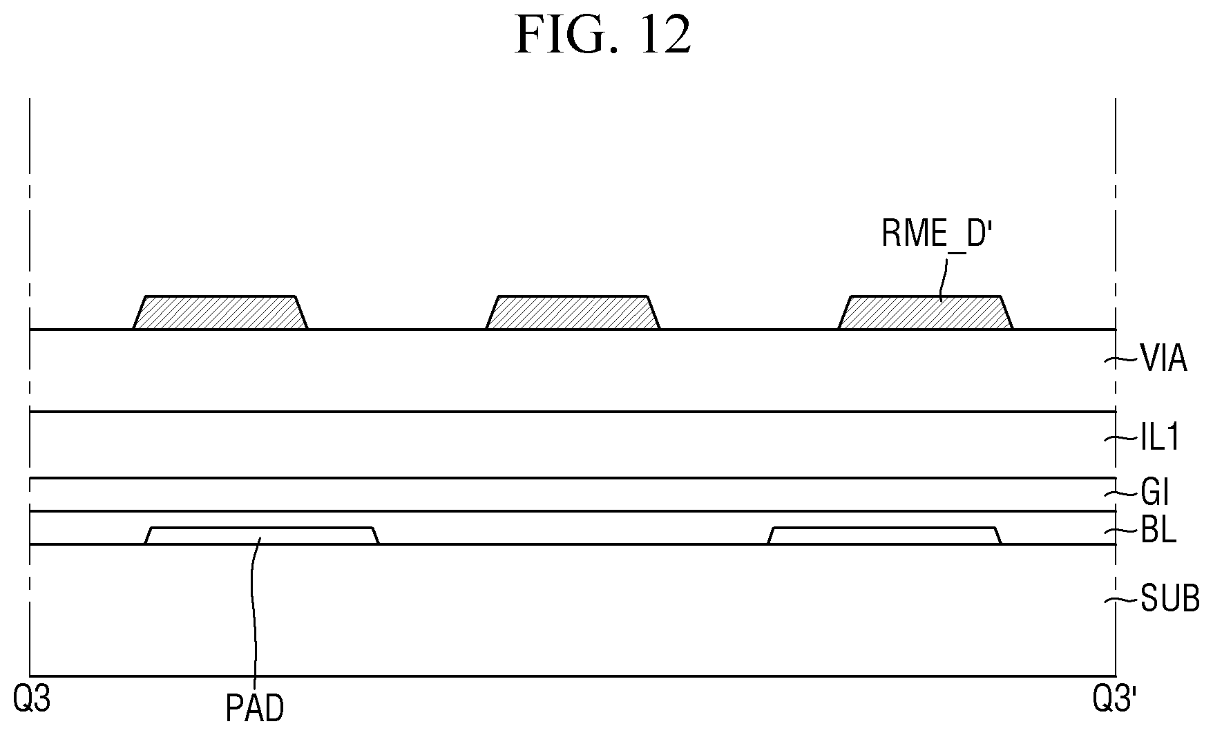 Patent US12356716 Figure 12 – Display device and method of manufacturing the same