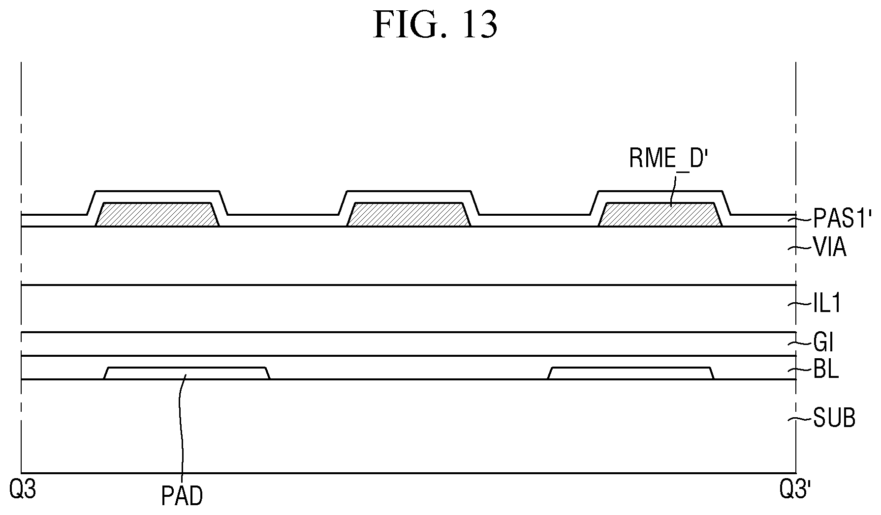 Patent US12356716 Figure 13 – Display device and method of manufacturing the same