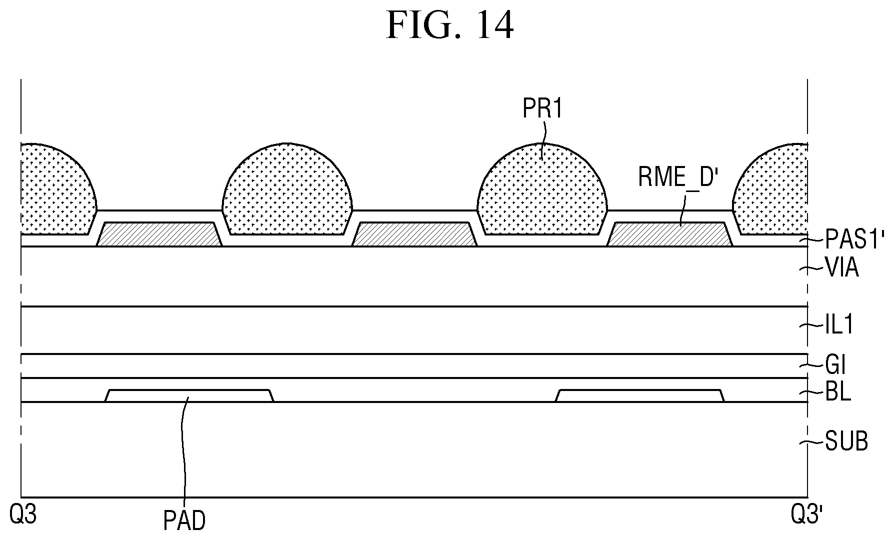 Patent US12356716 Figure 14 – Display device and method of manufacturing the same