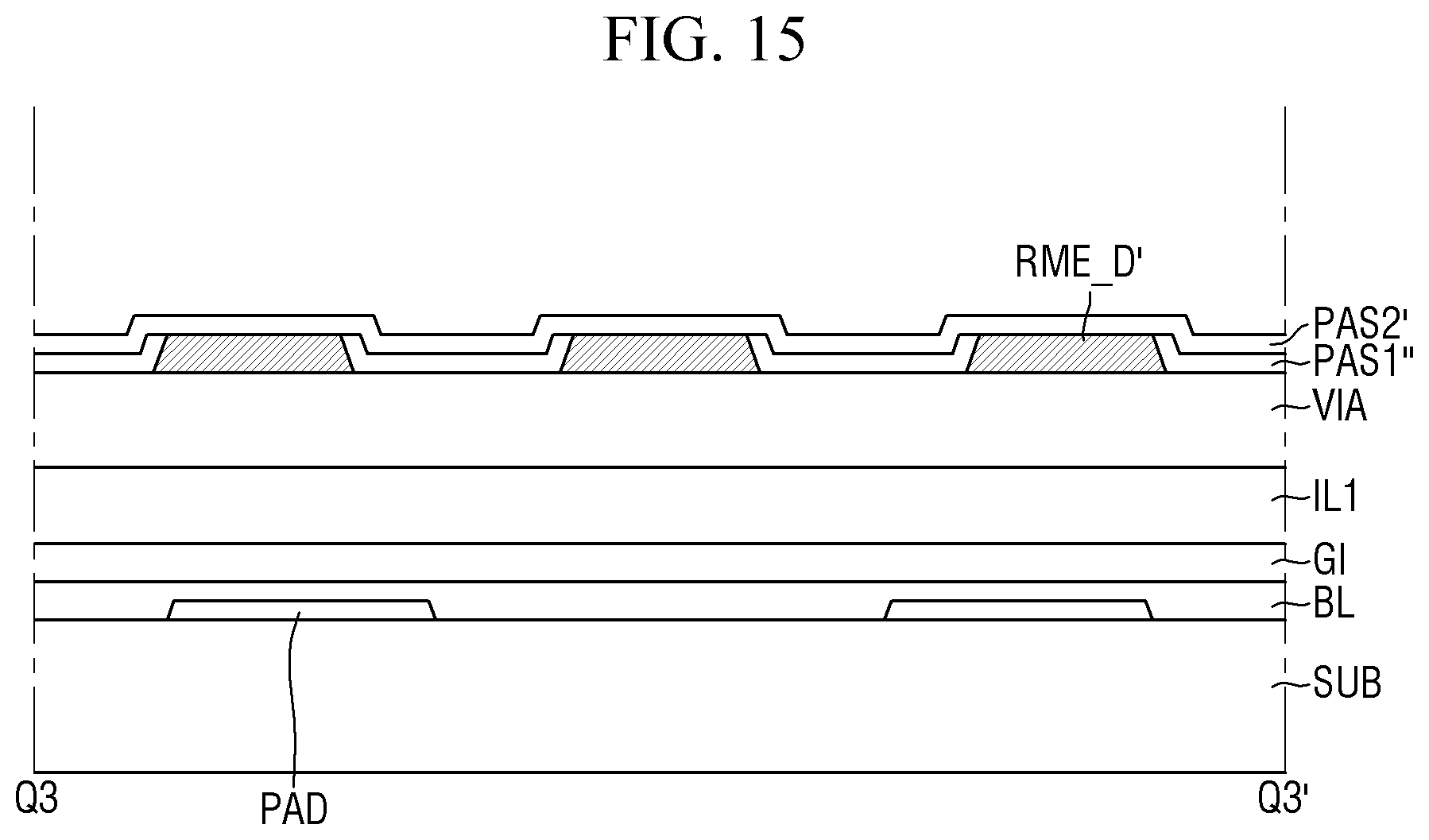 Patent US12356716 Figure 15 – Display device and method of manufacturing the same