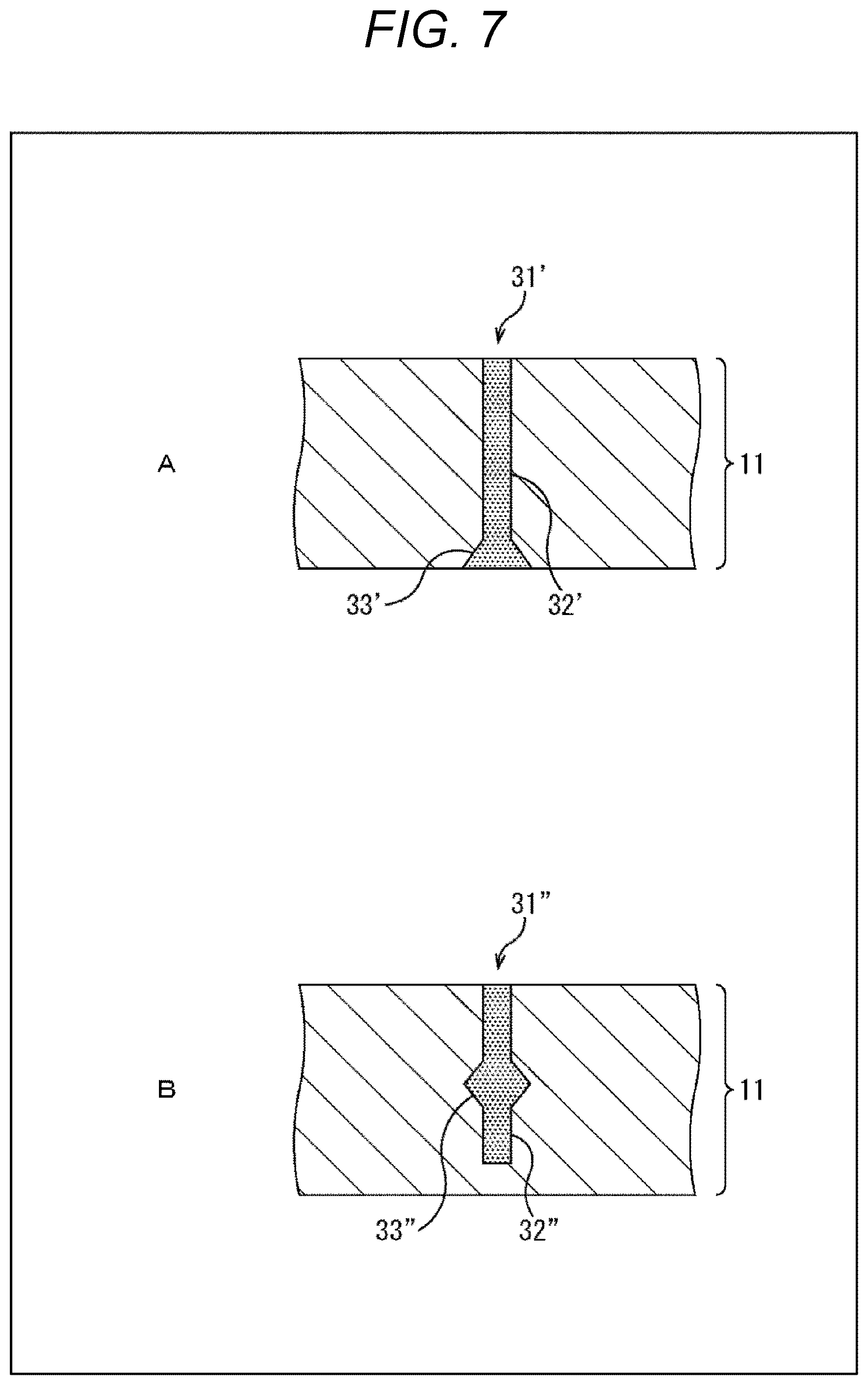 Patent US12356747 Figure 7 – Image capturing element, manufacturing method, and electronic device