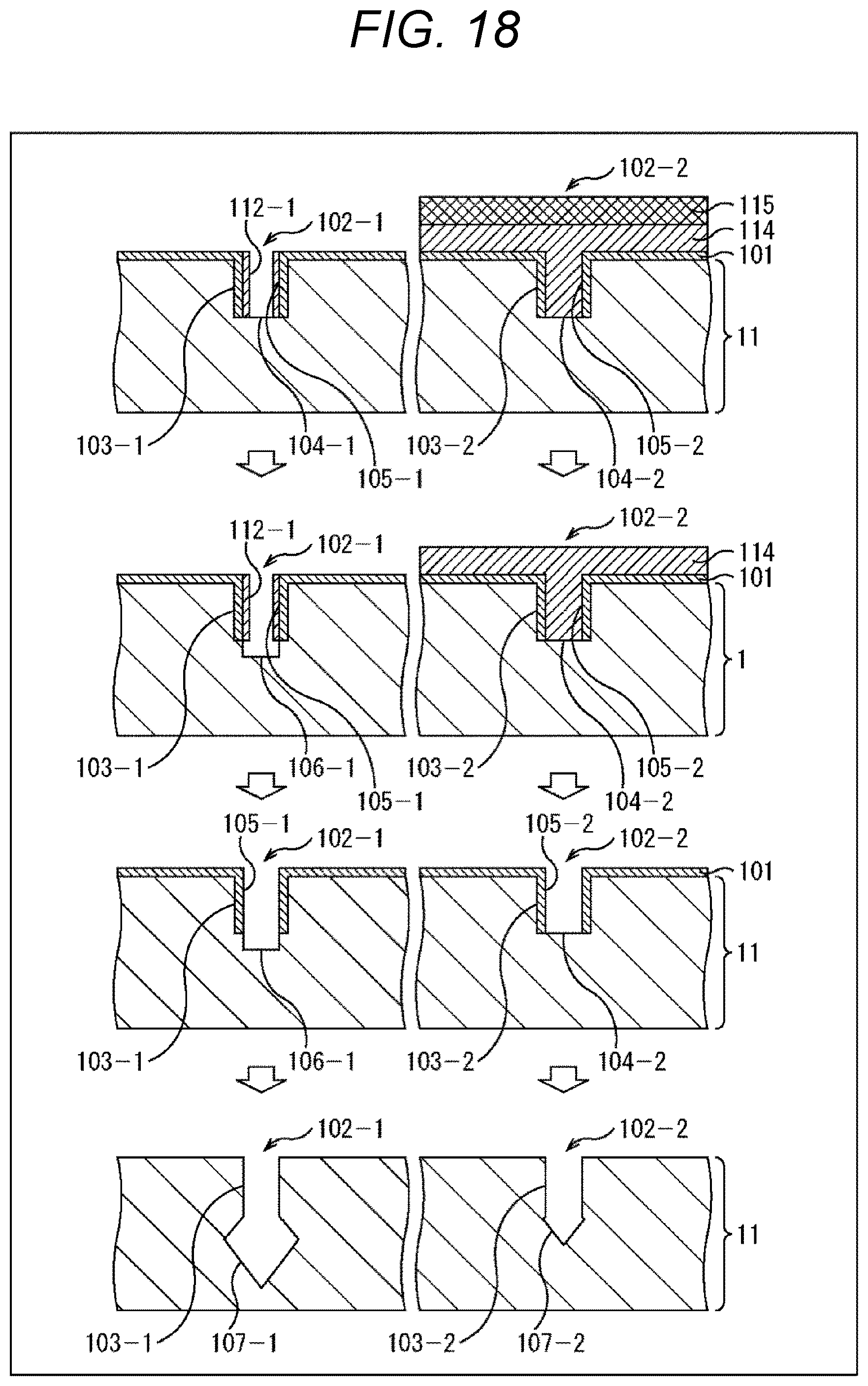 Patent US12356747 Figure 18 – Image capturing element, manufacturing method, and electronic device