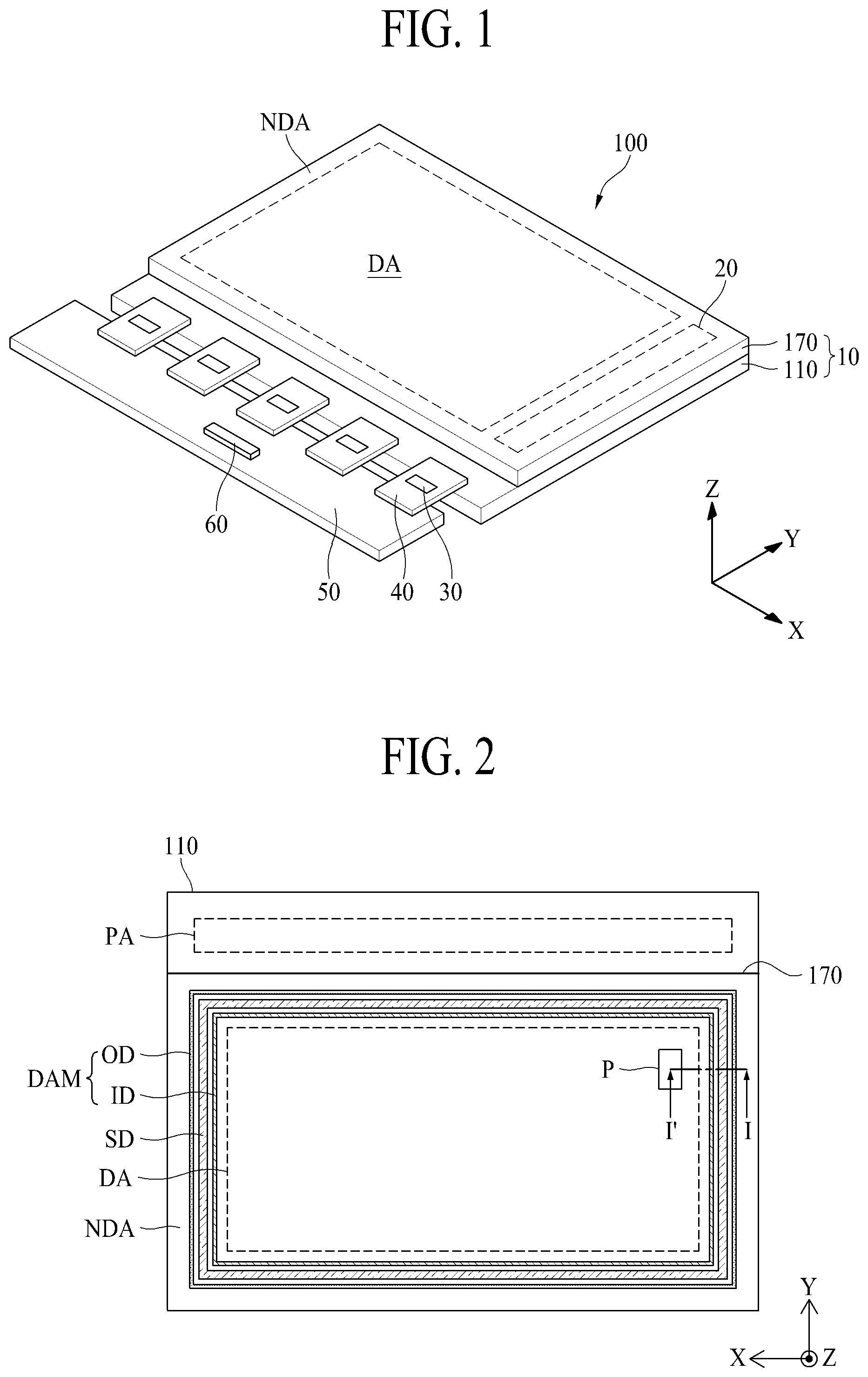 Patent US12356794 Figure 1 – Display apparatus