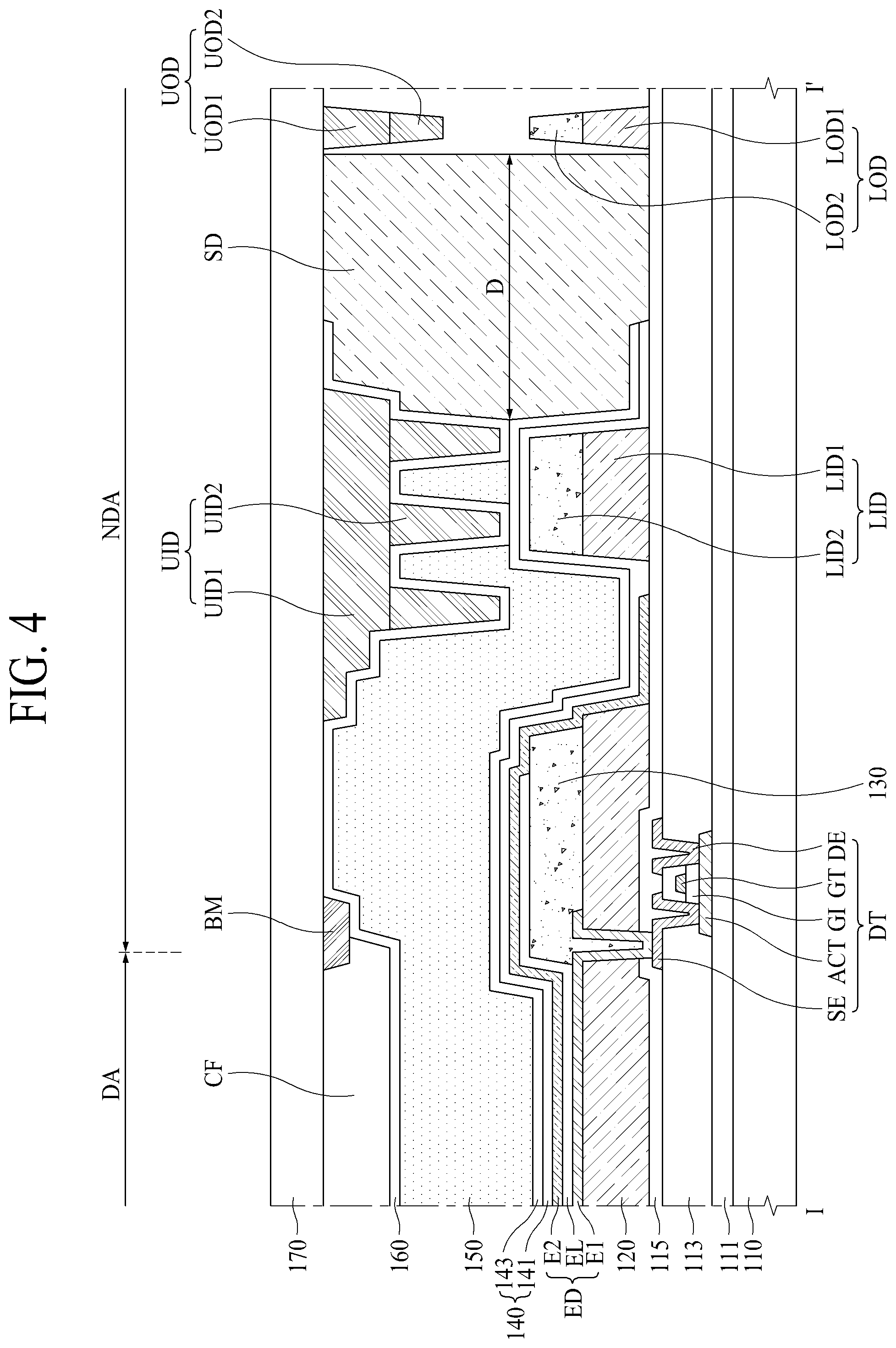 Patent US12356794 Figure 3 – Display apparatus