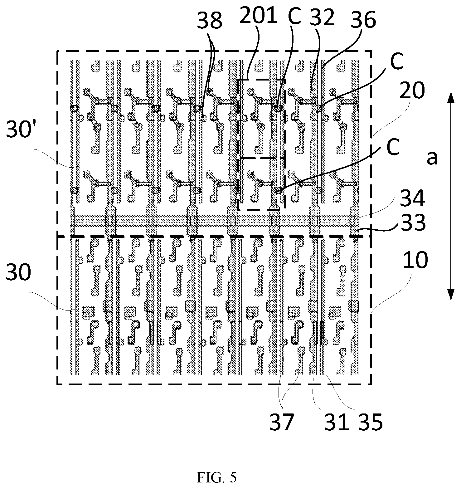 Patent US12356809 Figure 5 – Display substrate and display device
