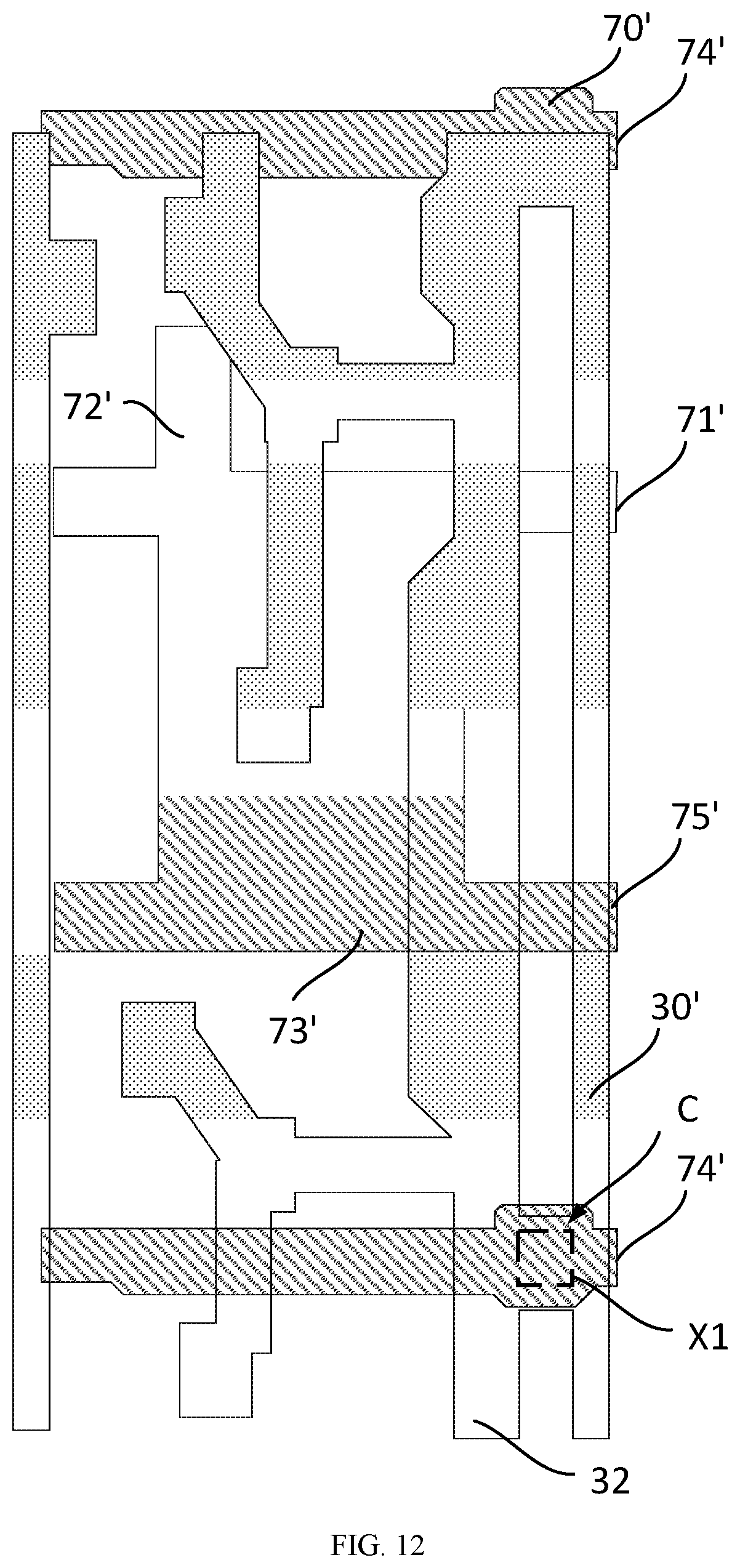 Patent US12356809 Figure 11 – Display substrate and display device