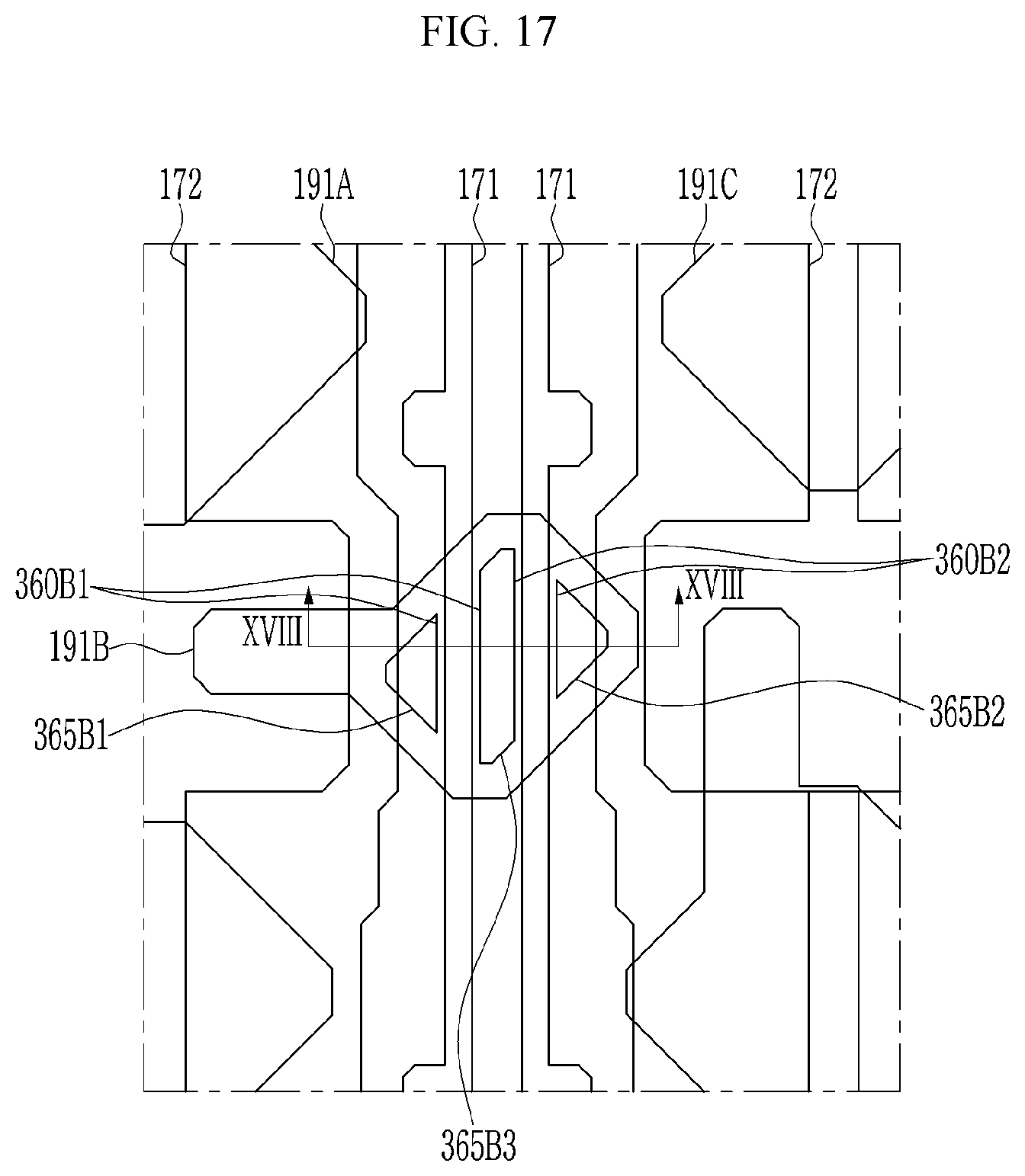 Patent US12356823 Figure 17 – Display device that can prevent deterioration of transmittance while preventing contrast deterioration