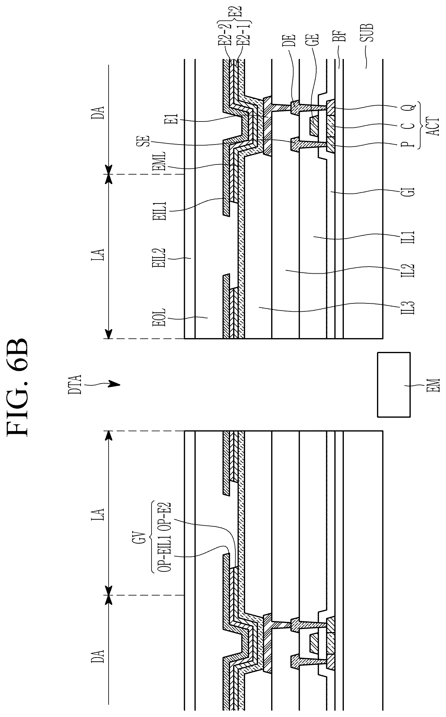 Patent US12356830 Figure 7 – Display device