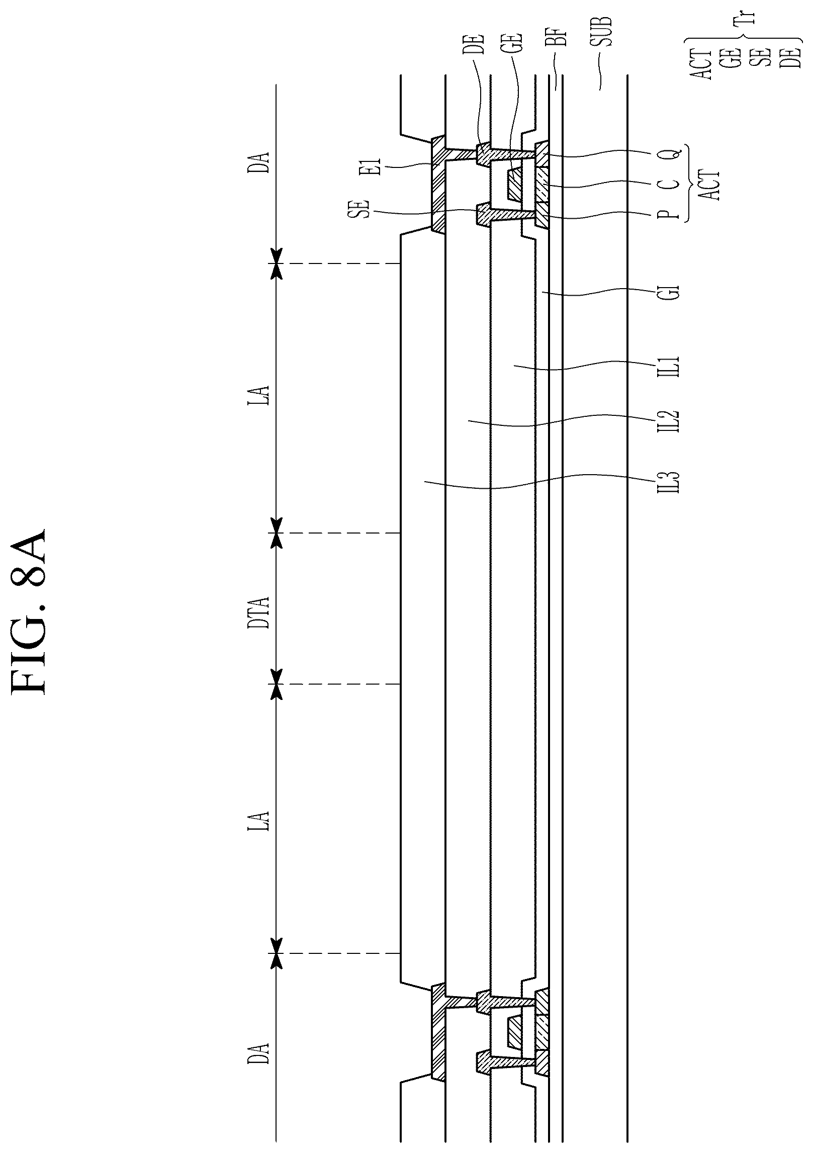 Patent US12356830 Figure 9 – Display device