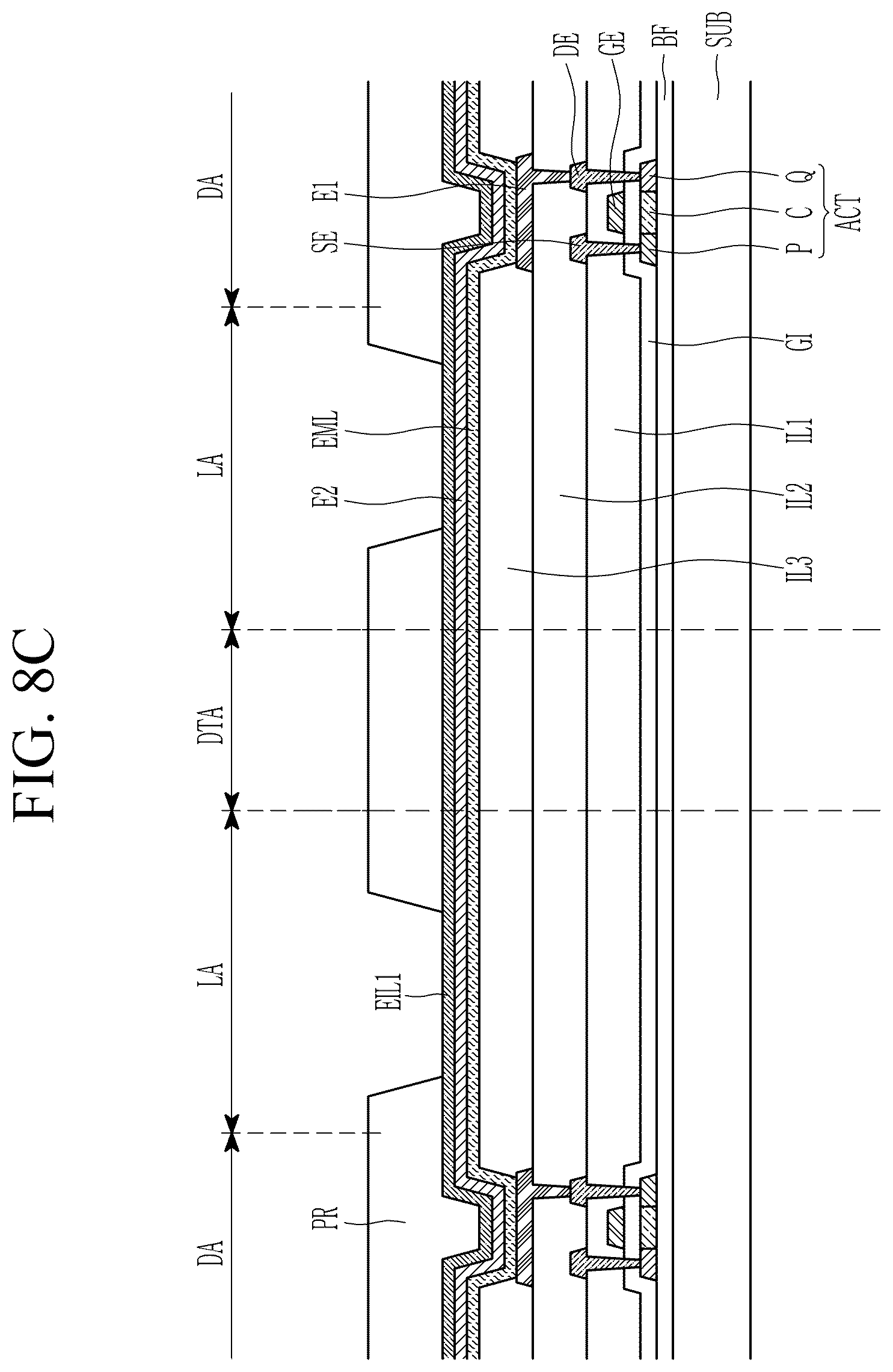 Patent US12356830 Figure 11 – Display device