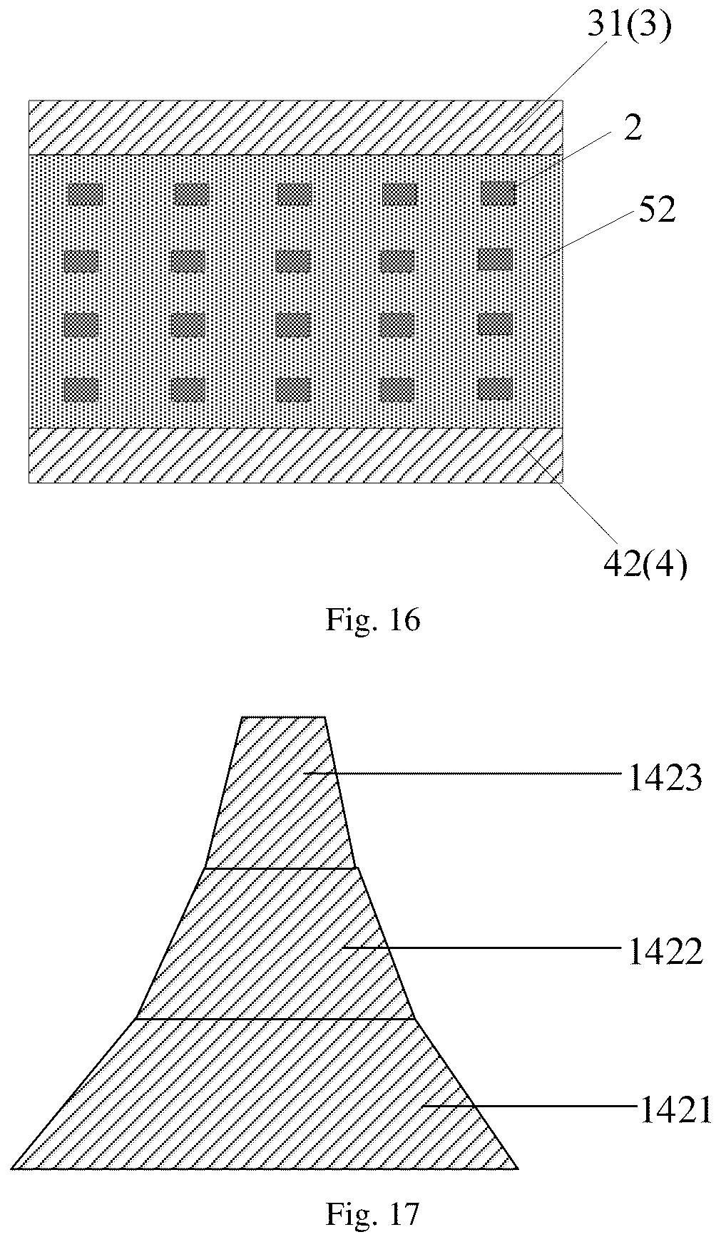 Patent US12356835 Figure 16 – Display panel with a through hole and display regions having different distribution densities of spacers, and display apparatus