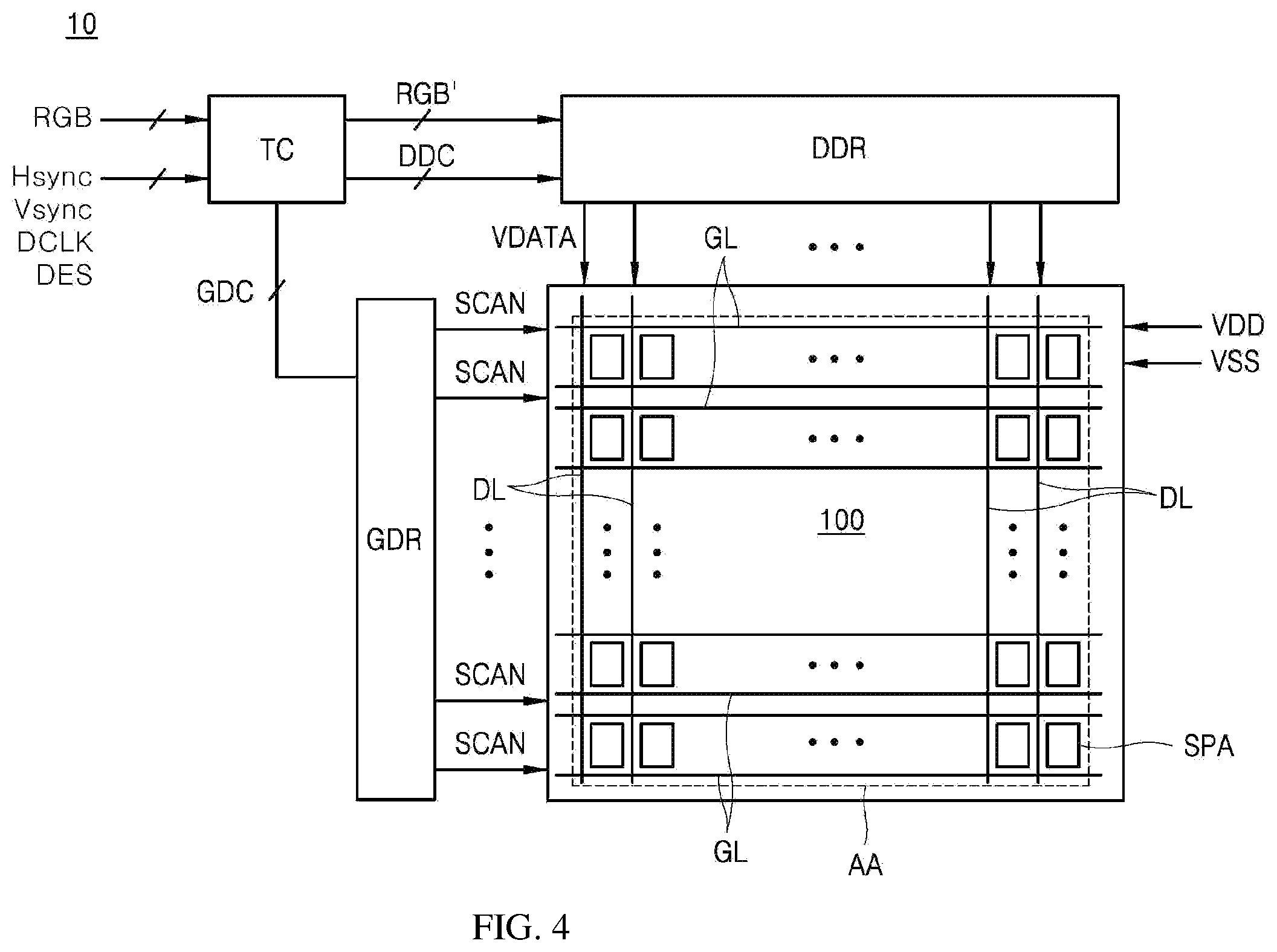 Patent US12356840 Figure 3 – Display device