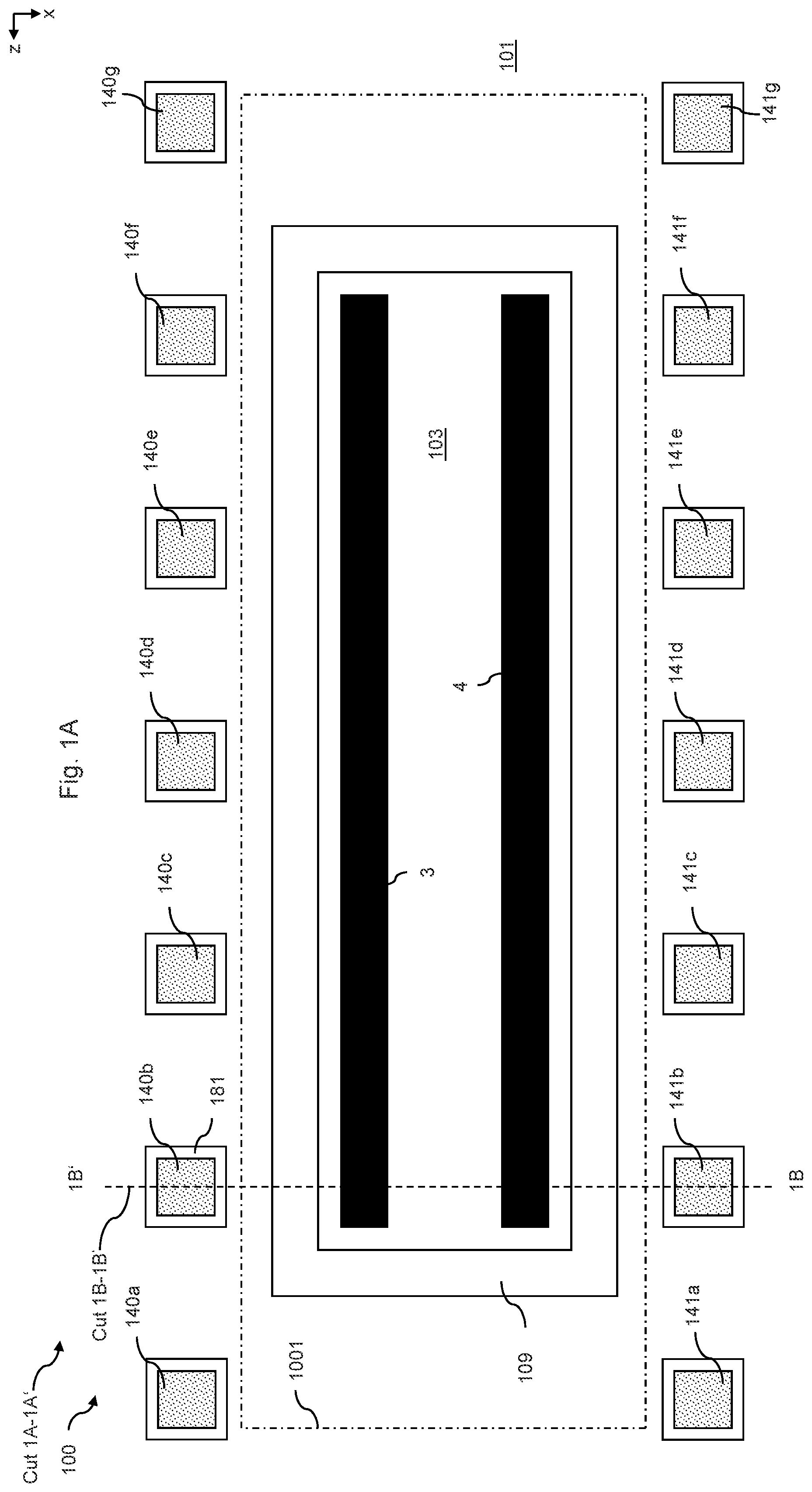 Patent US12356869 Figure 1 – Hall integrated sensor and corresponding manufacturing process