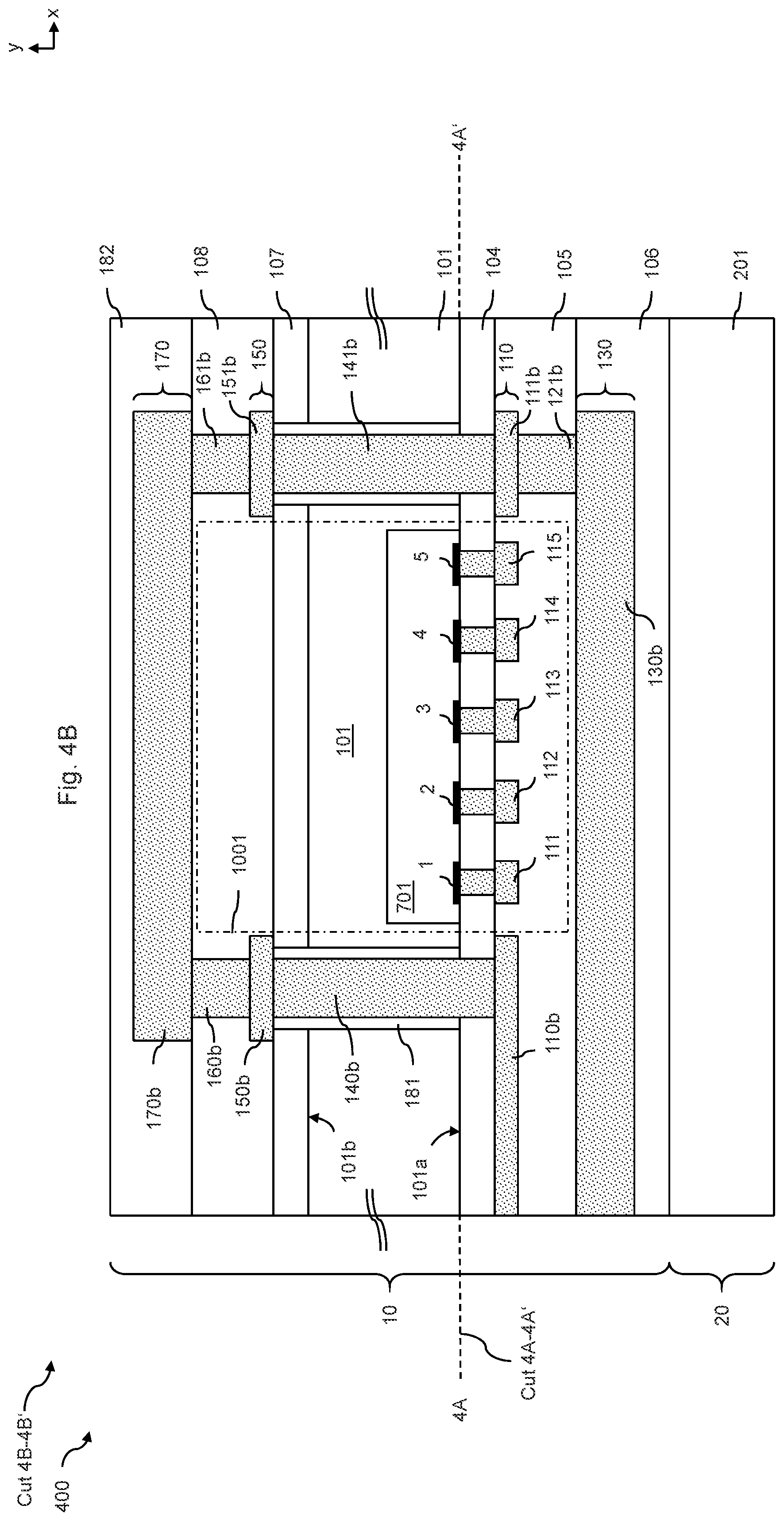 Patent US12356869 Figure 9 – Hall integrated sensor and corresponding manufacturing process