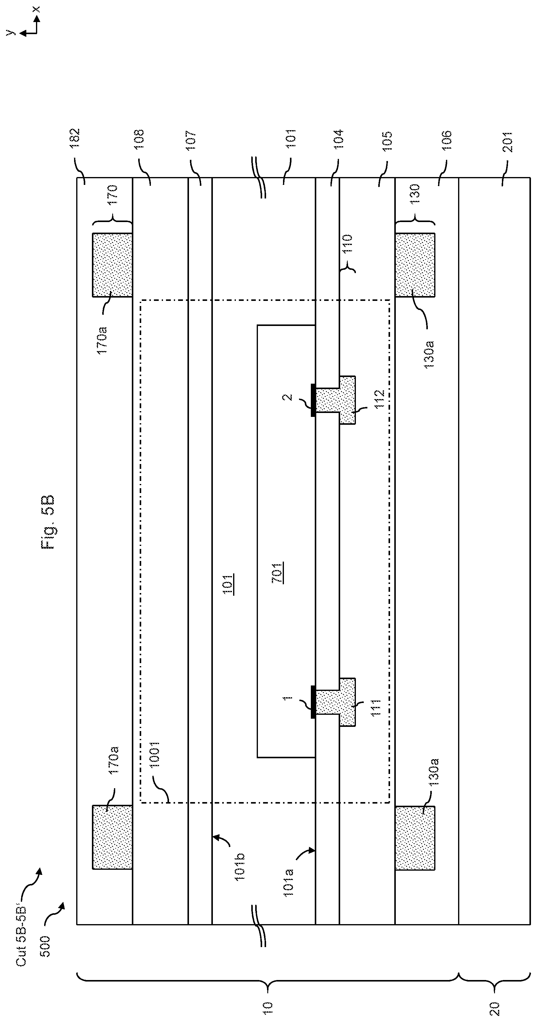 Patent US12356869 Figure 11 – Hall integrated sensor and corresponding manufacturing process