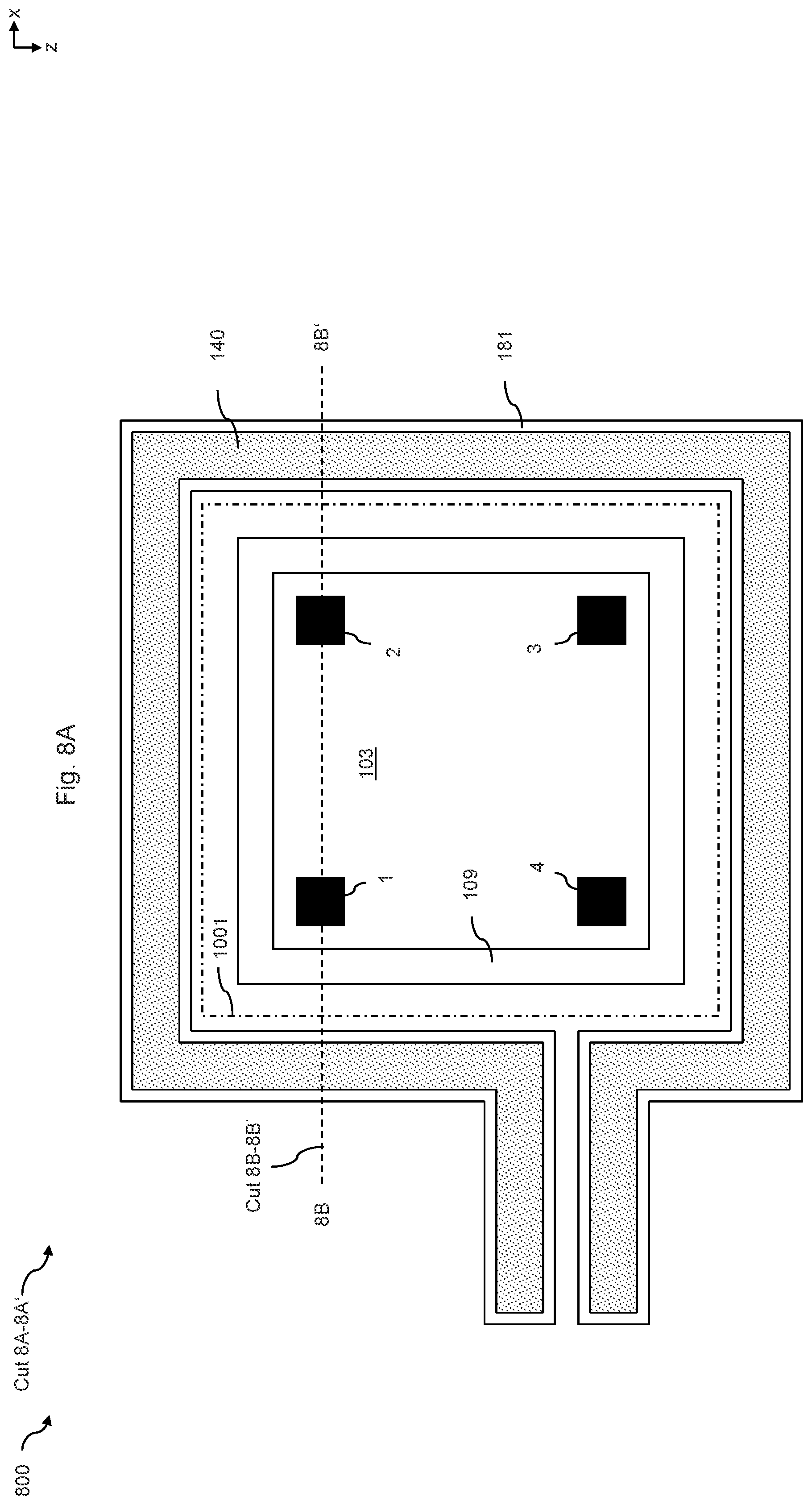 Patent US12356869 Figure 14 – Hall integrated sensor and corresponding manufacturing process