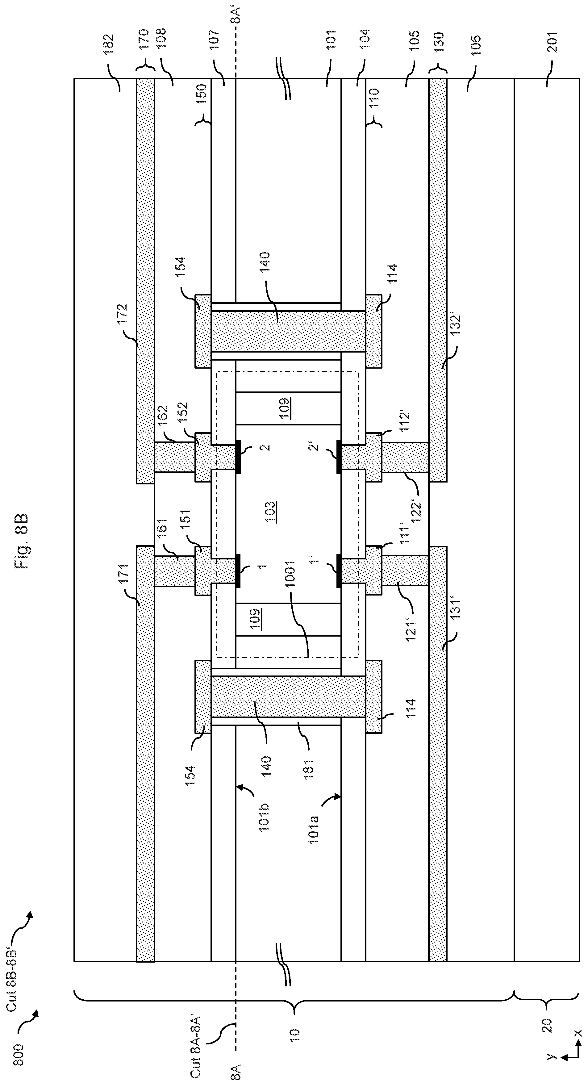 Patent US12356869 Figure 15 – Hall integrated sensor and corresponding manufacturing process