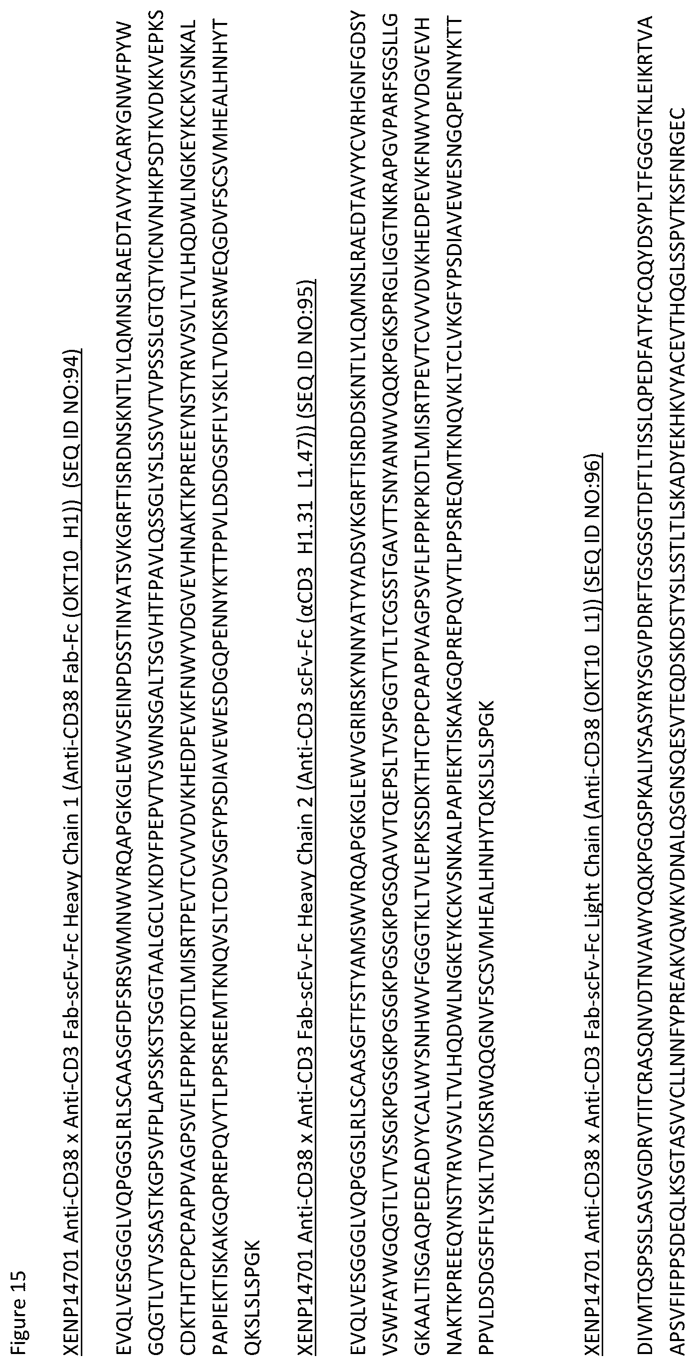 Patent US12359002 Figure 17 – Heterodimeric antibodies that bind CD3 and tumor antigens