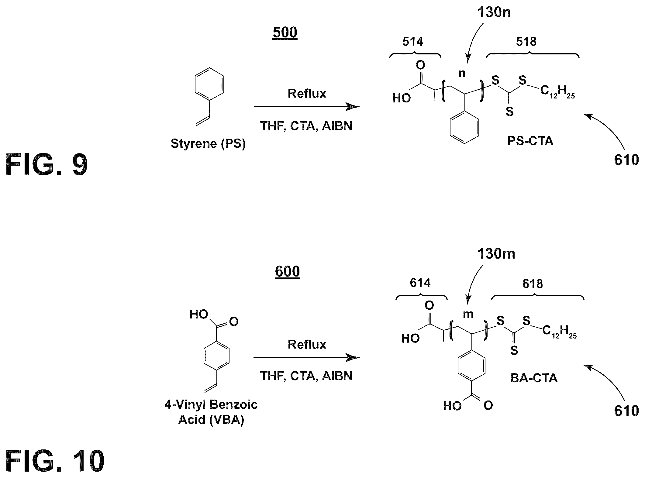 Patent US12359011 Figure 8 – Electrochromic block copolymers and devices made with such copolymers