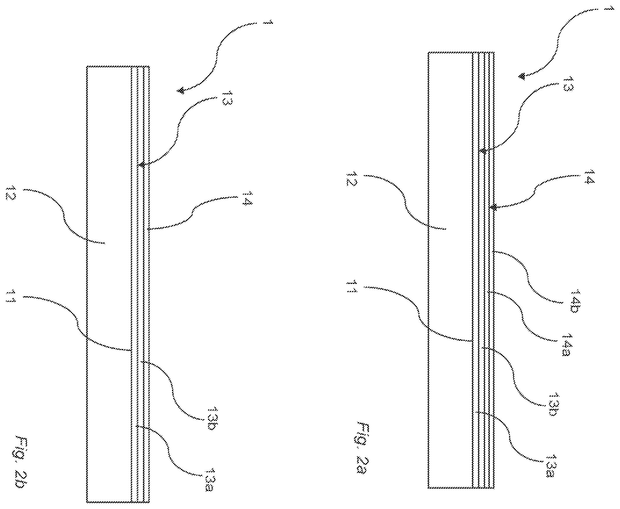 Patent US12359086 Figure 2 – Method for coating a building panel and a building panel
