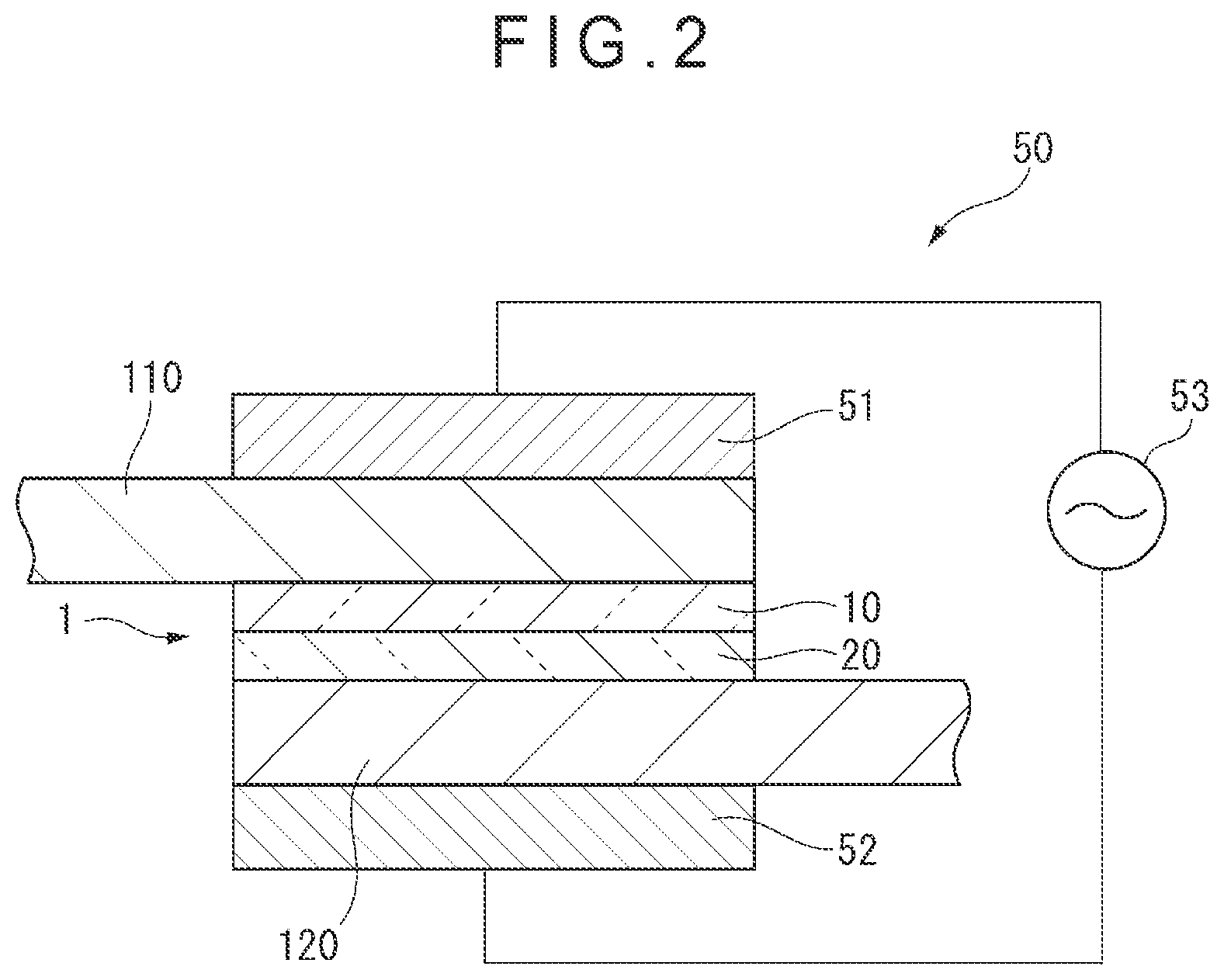 Patent US12359096 Figure 2 – High-frequency dielectric heating adhesive sheet