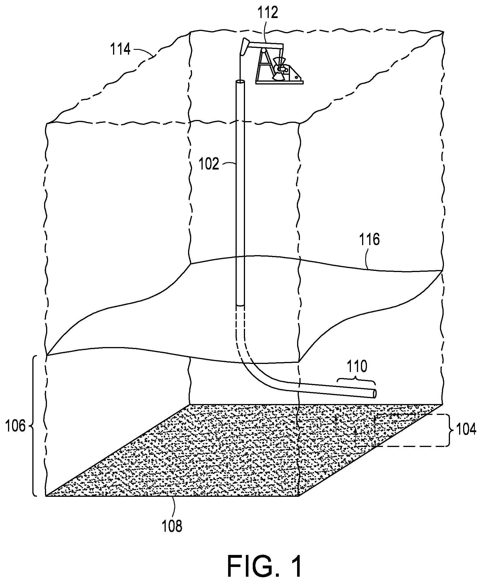 Patent US12359112 — Nanosilica-based compositions and related methods for providing water shut off to subterranean formations — Figure 1