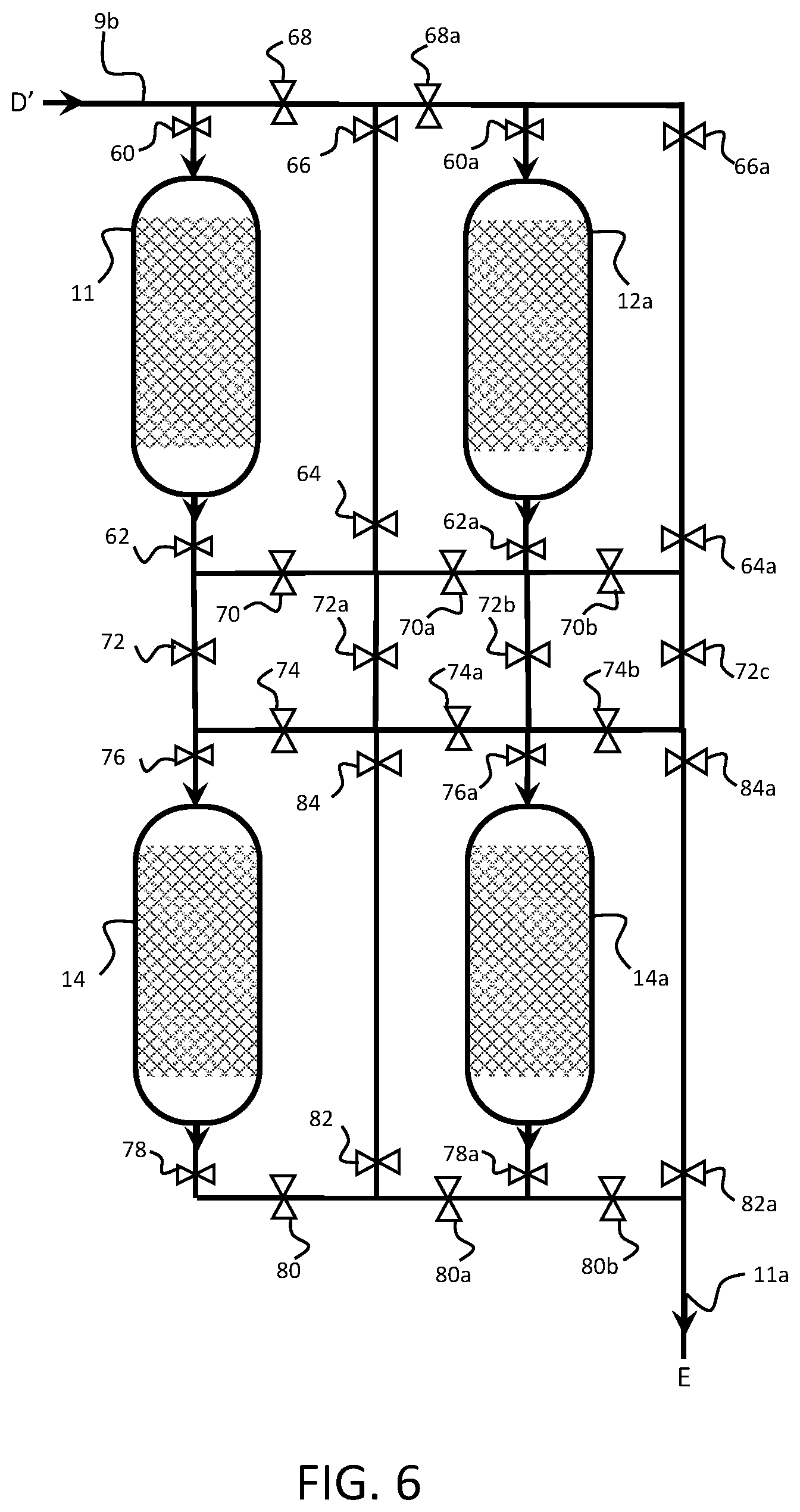 Patent US12359133 Figure 5 – Process and device for treating high sulfur heavy marine fuel oil for use as feedstock in a subsequent refinery unit