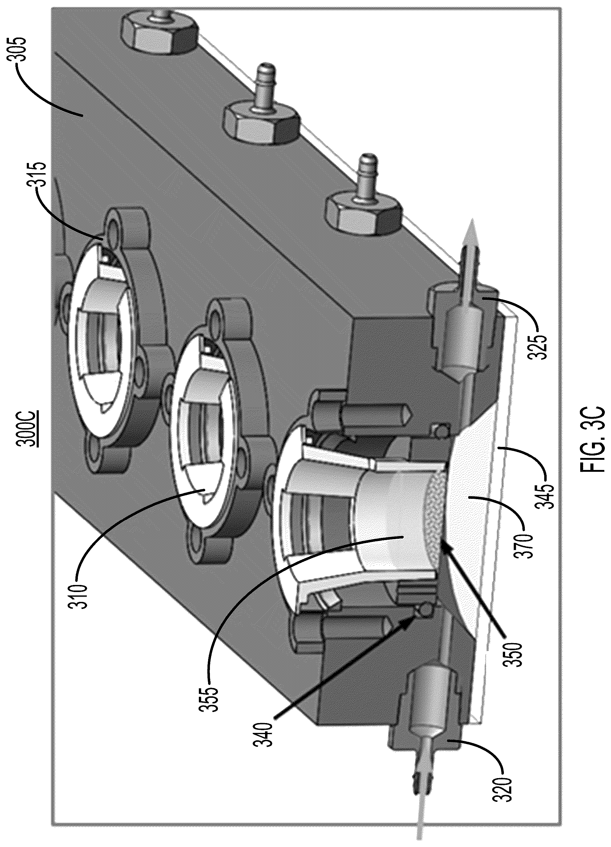 Patent US12359155 Figure 5 – Highly deformable porous membrane culture system and actuation methods for studying the effects of biomechanical stretch on cultured tissue