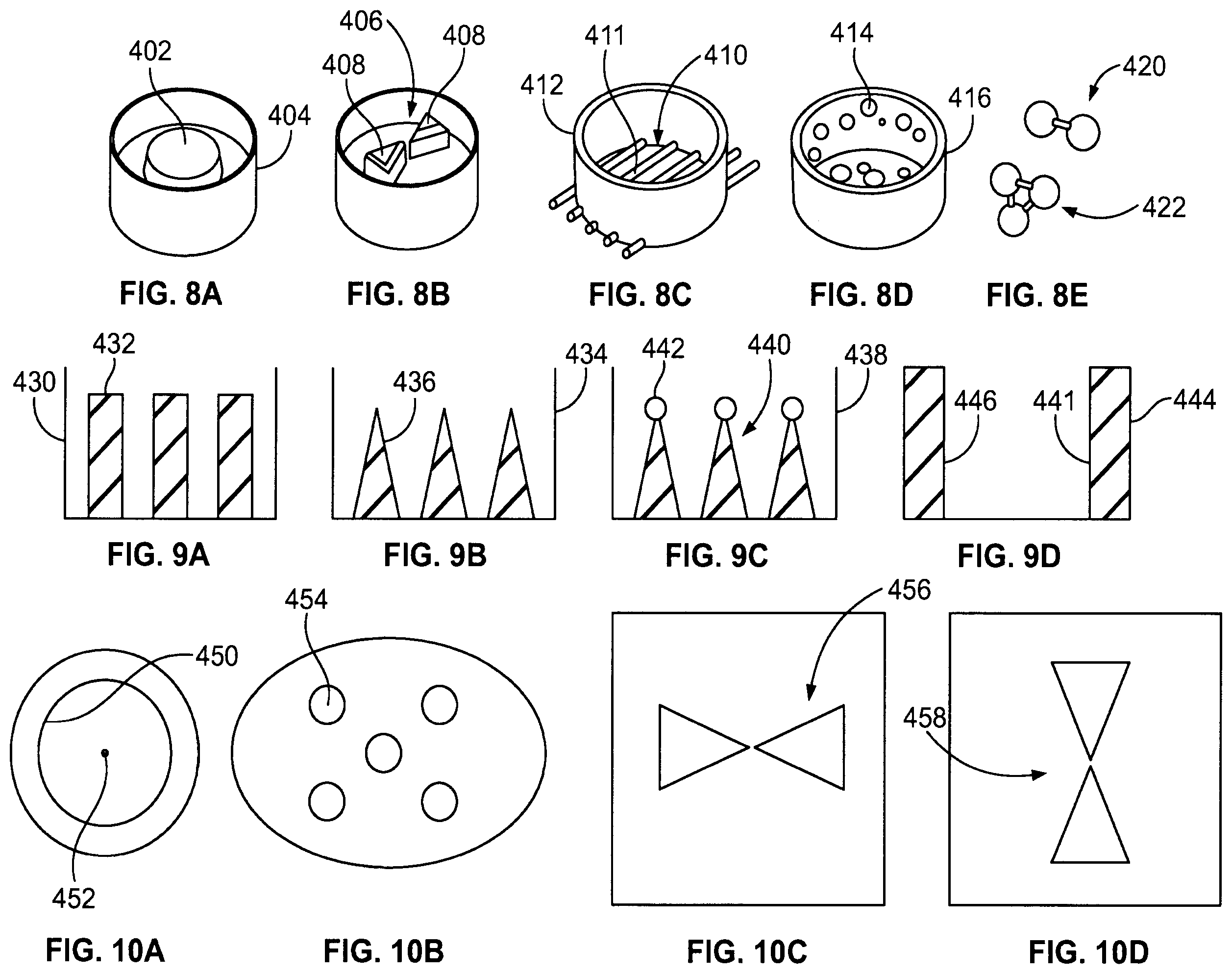 Patent US12359194 Figure 7 – Structured substrates for improving detection of light emissions and methods relating to the same
