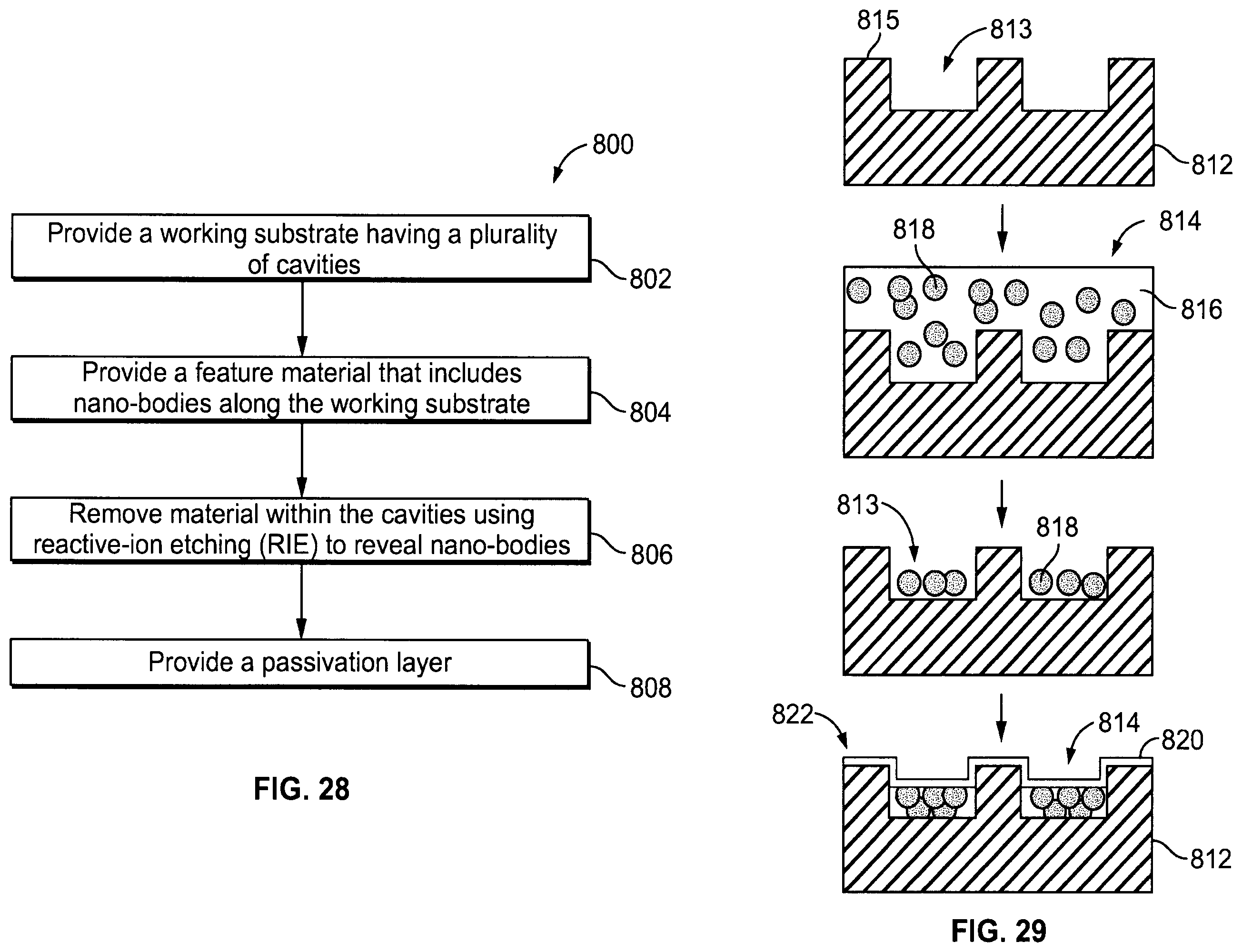 Patent US12359194 Figure 14 – Structured substrates for improving detection of light emissions and methods relating to the same