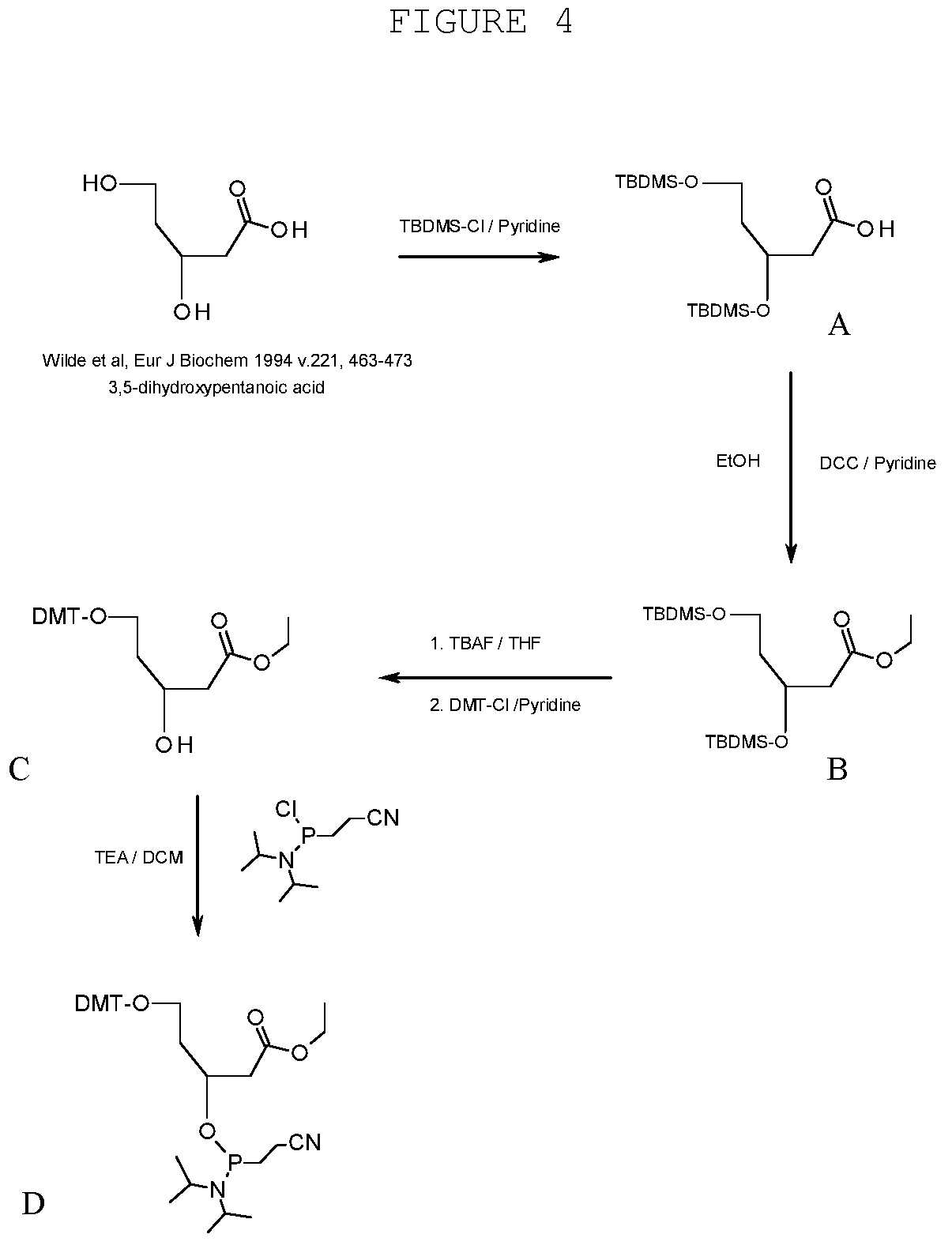 Patent US12359197 Figure 4 – Compositions and methods for editing nucleic acids in cells utilizing oligonucleotides