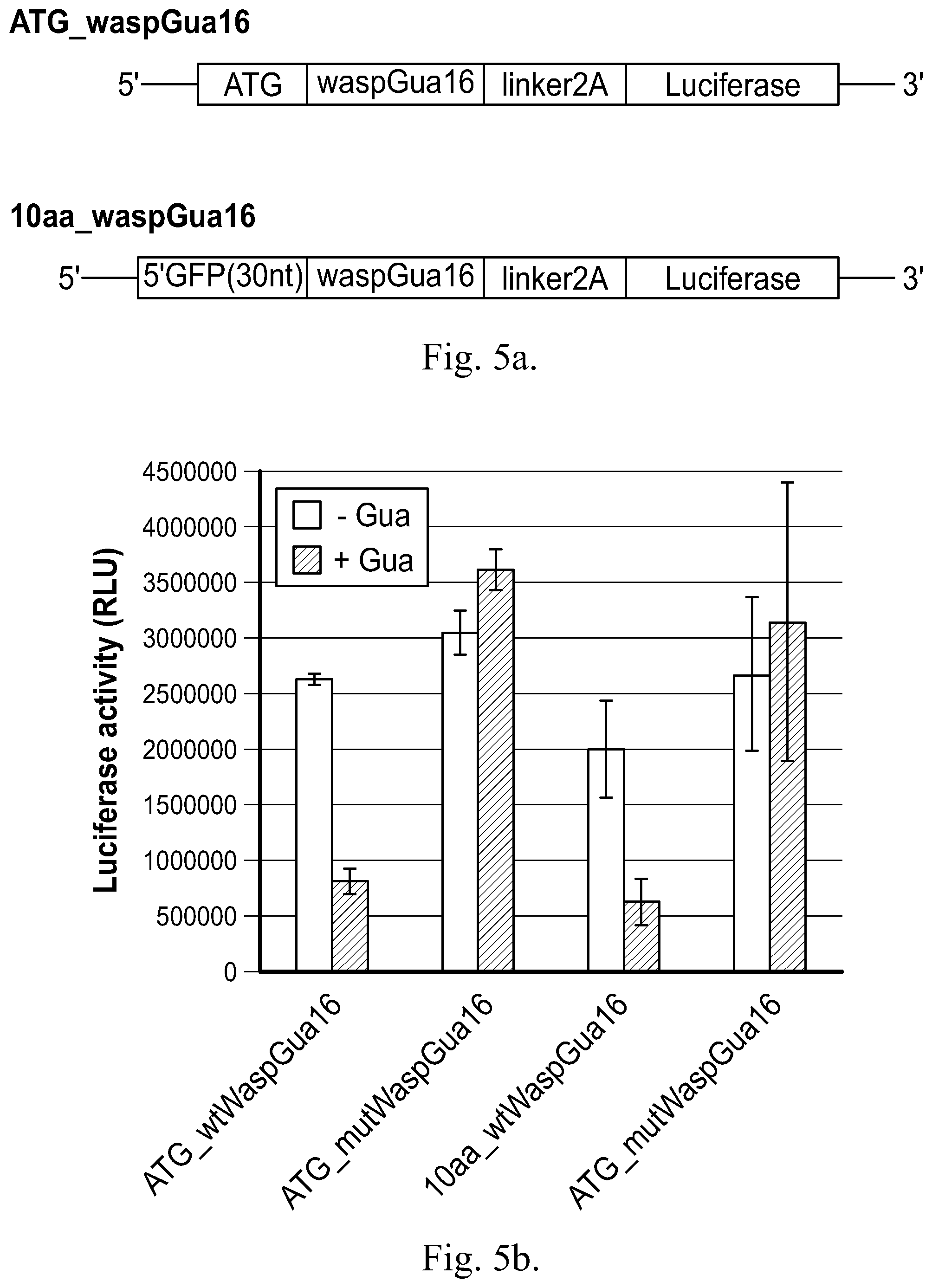 Patent US12359199 Figure 9 – Regulation of gene expression via aptamer-mediated control of self-cleaving ribozymes