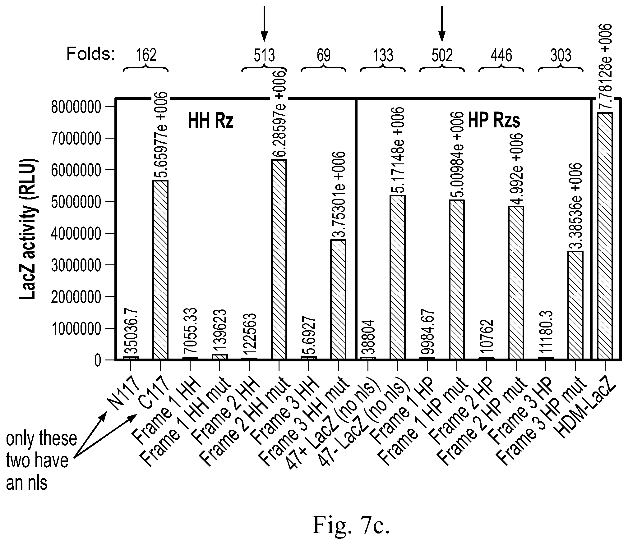 Patent US12359199 Figure 13 – Regulation of gene expression via aptamer-mediated control of self-cleaving ribozymes