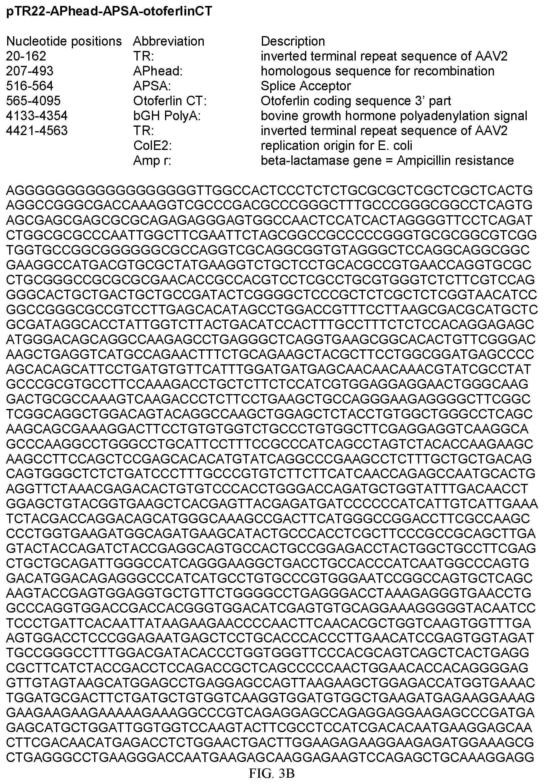 Patent US12359221 Figure 6 – Compositions and methods for expressing otoferlin