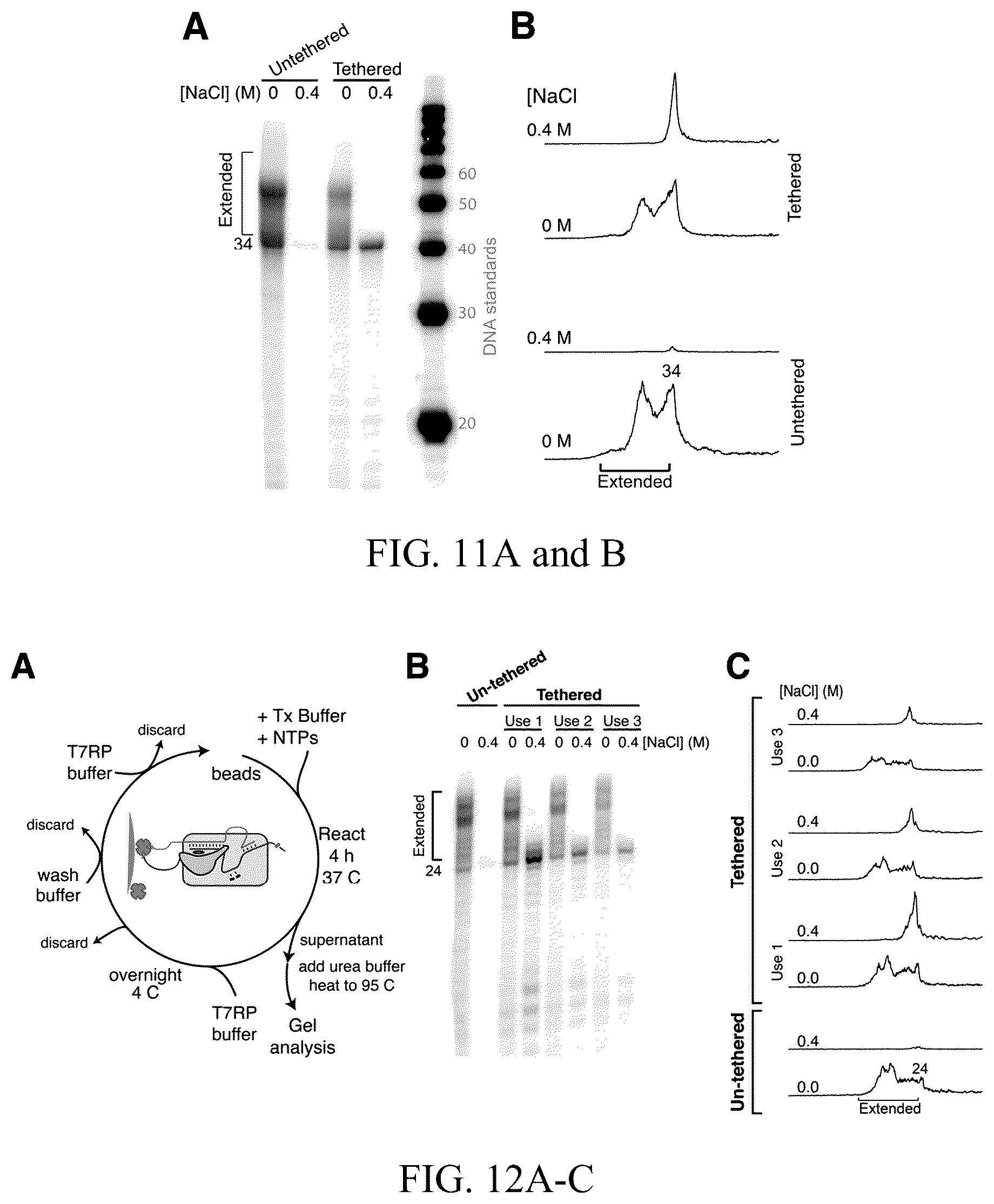 Patent US12359248 Figure 6 – Enzymatic methods to generate high yields of sequence specific RNAs with extreme precision