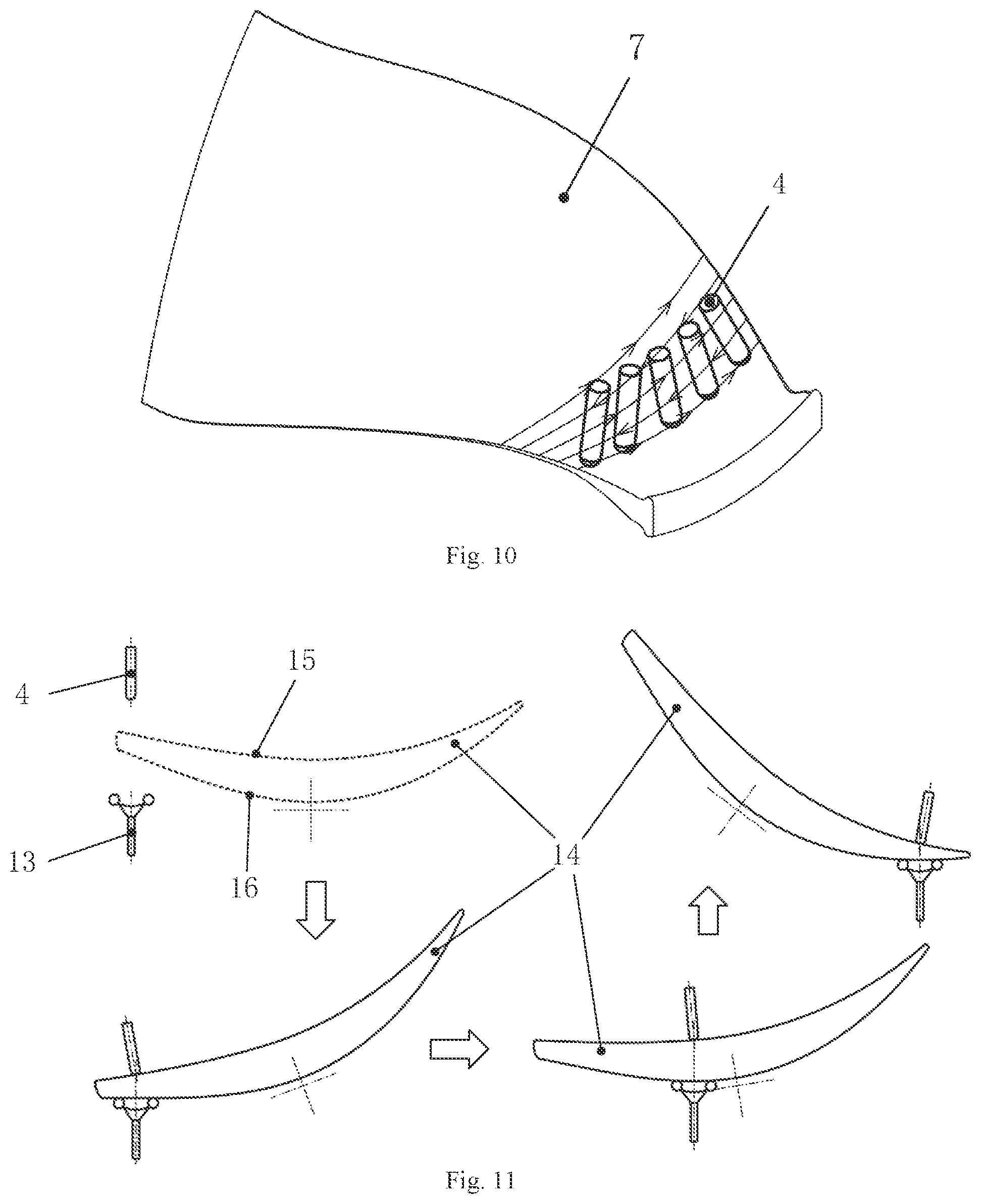 Patent US12359271 Figure 5 – Robot machining system and control method for ultrasonic surface rolling process of aircraft engine blade