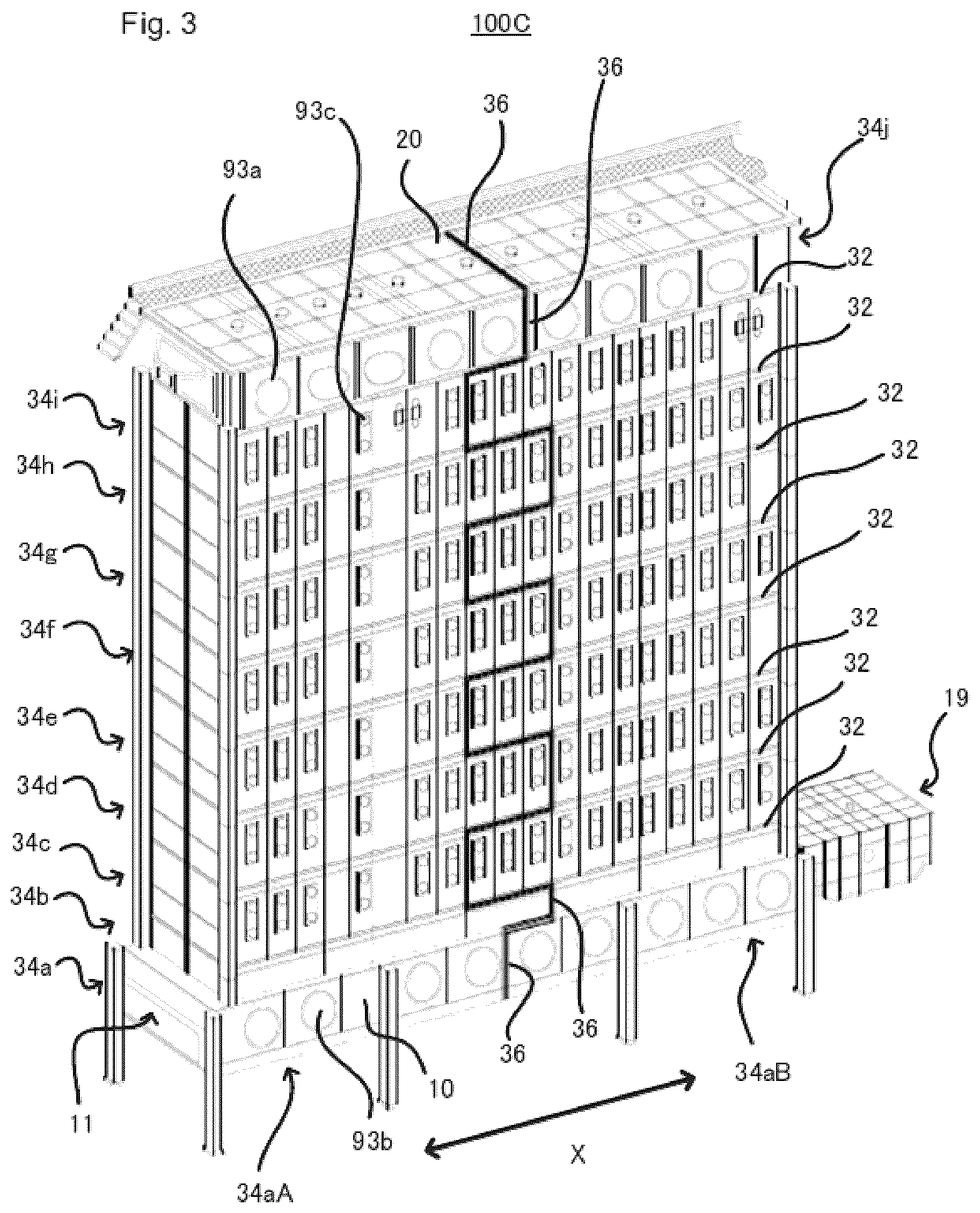 Patent US12359277 Figure 3 – Annealing furnace, method of constructing annealing furnace, and structure for prefabrication