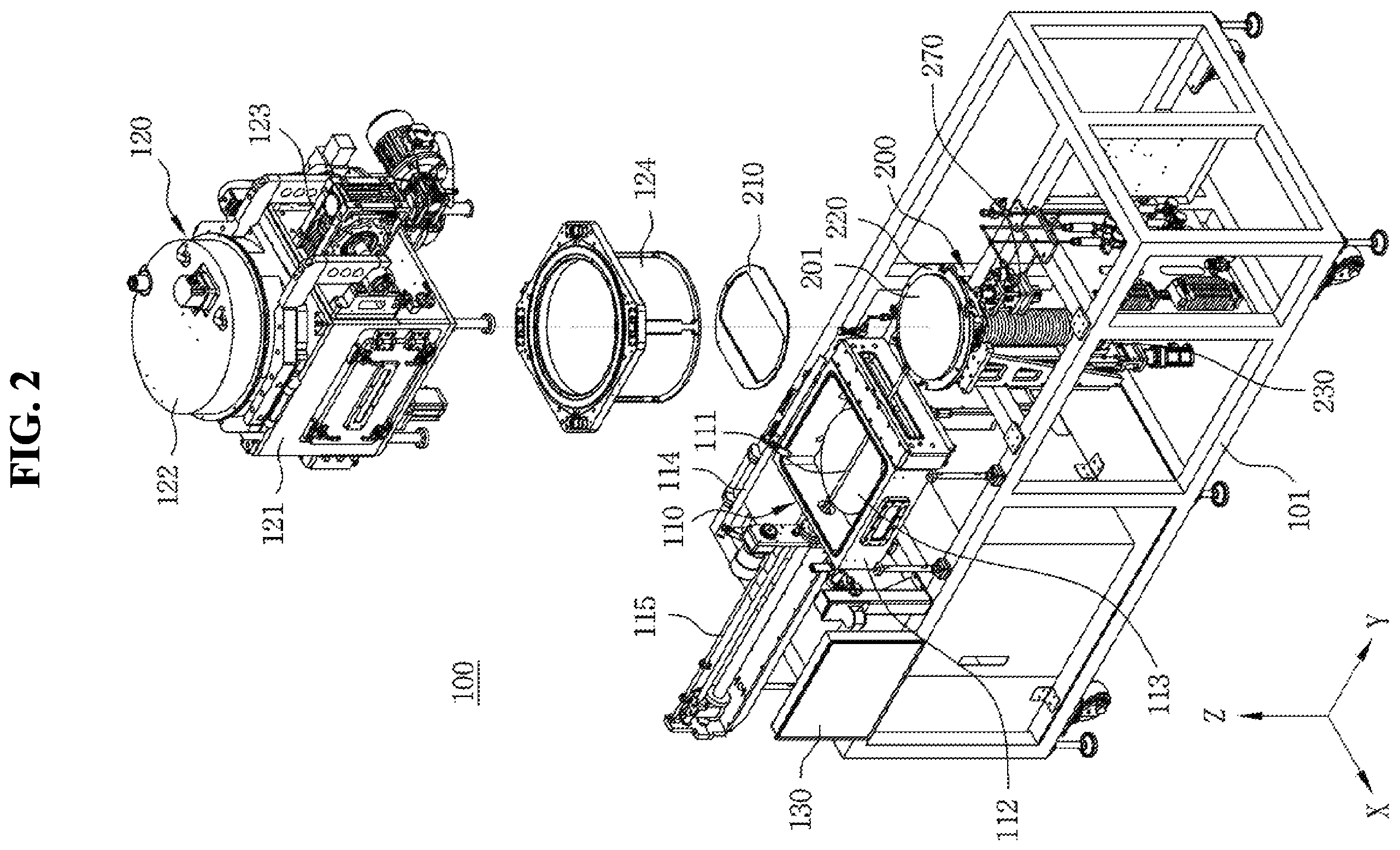 Patent US12359305 Figure 2 – Deposition device having contact structure and deposition system having same