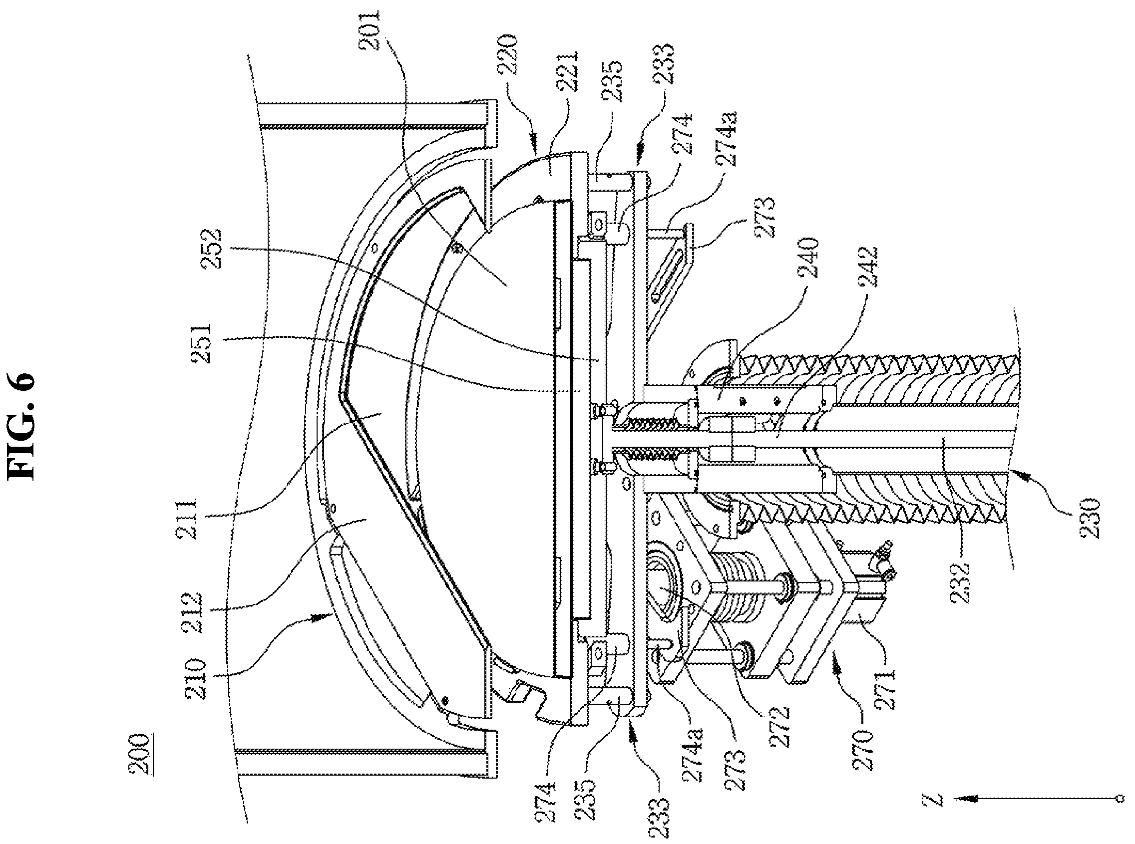 Patent US12359305 Figure 6 – Deposition device having contact structure and deposition system having same