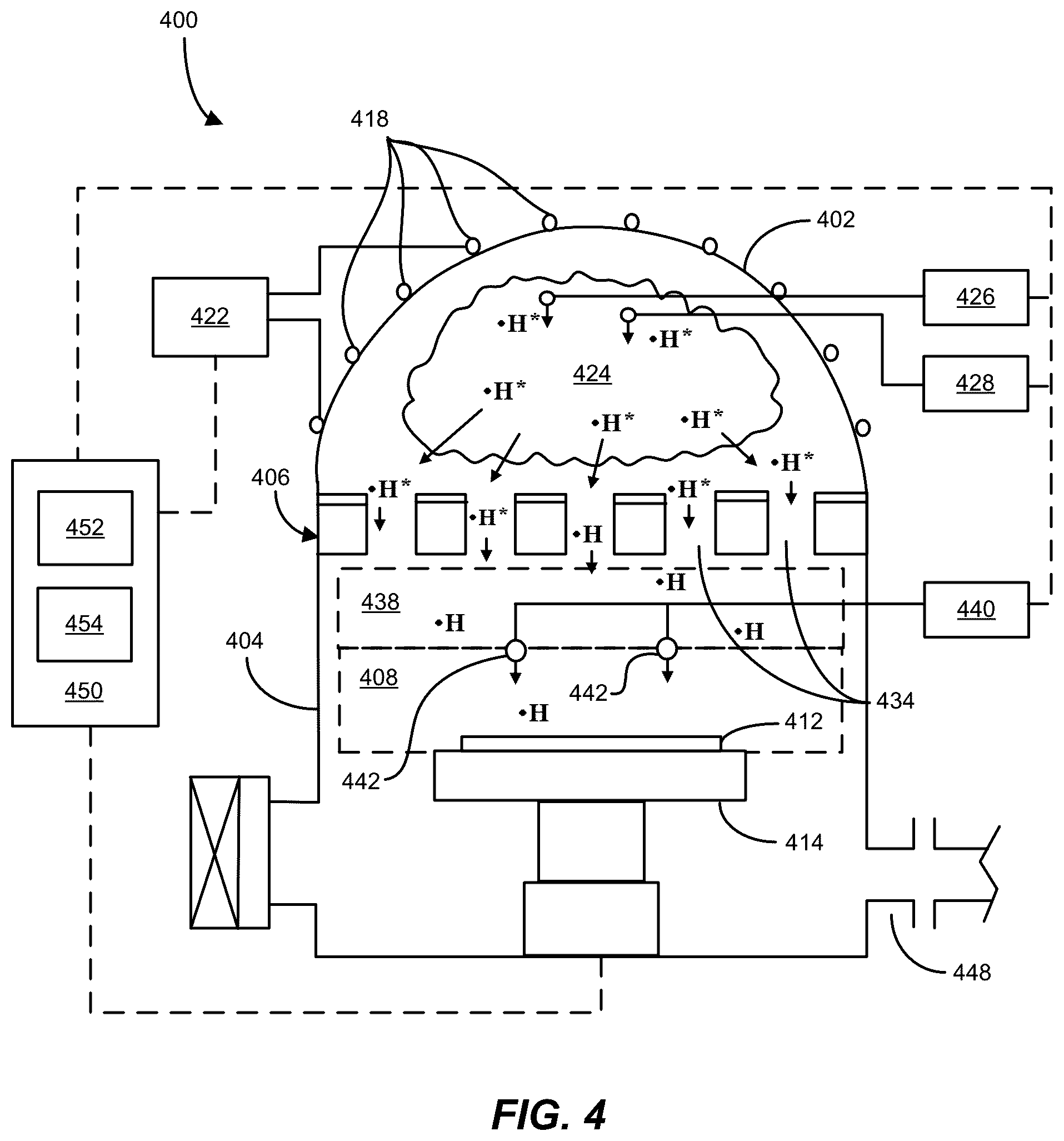 Patent US12359311 Figure 6 – Conformal deposition of silicon carbide films using heterogeneous precursor interaction