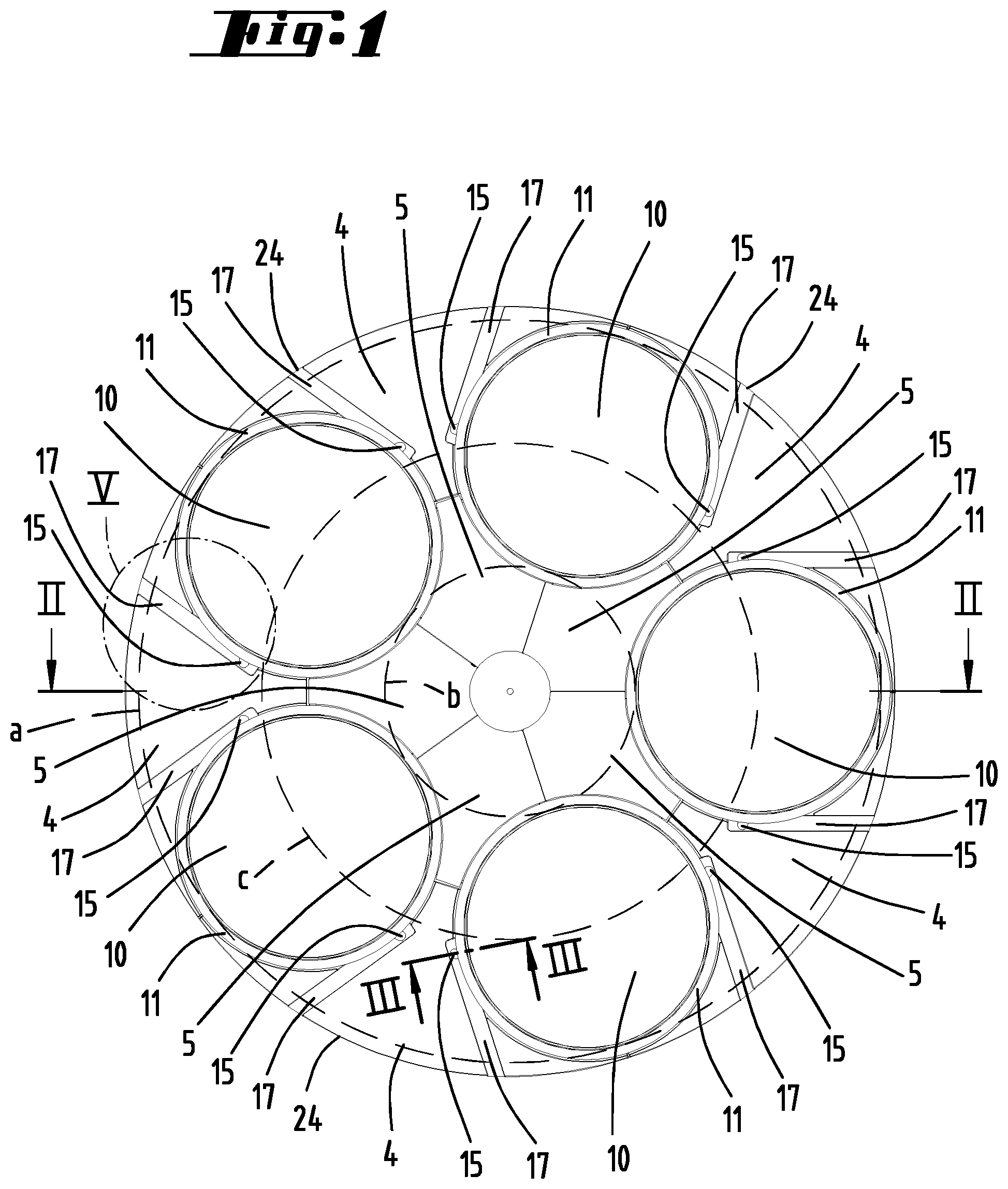 Patent US12359319 Figure 1 – Arrangement for measuring the surface temperature of a susceptor in a CVD reactor