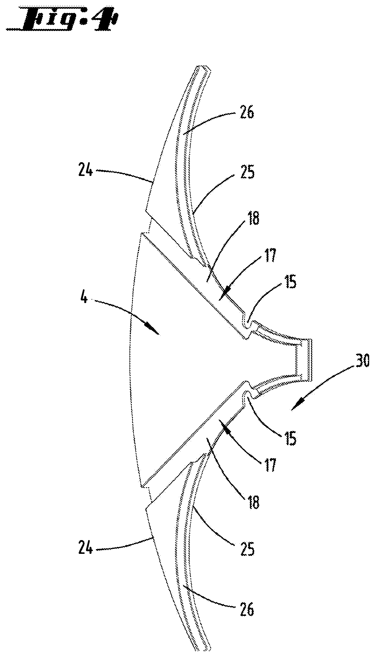 Patent US12359319 Figure 3 – Arrangement for measuring the surface temperature of a susceptor in a CVD reactor