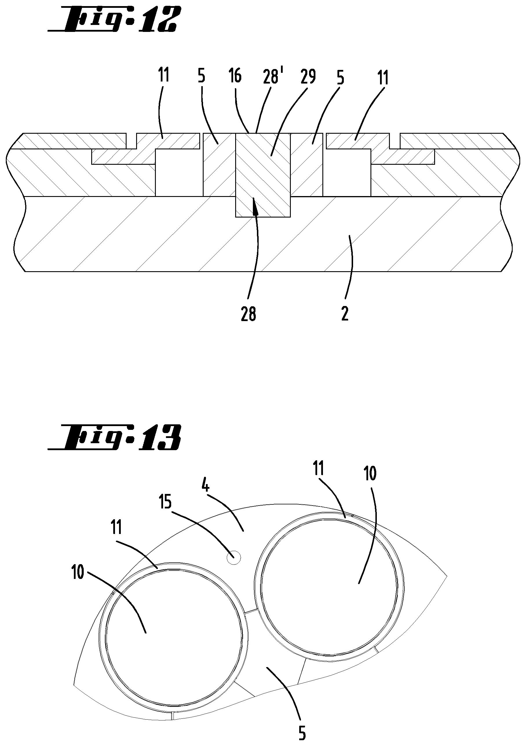 Patent US12359319 Figure 8 – Arrangement for measuring the surface temperature of a susceptor in a CVD reactor