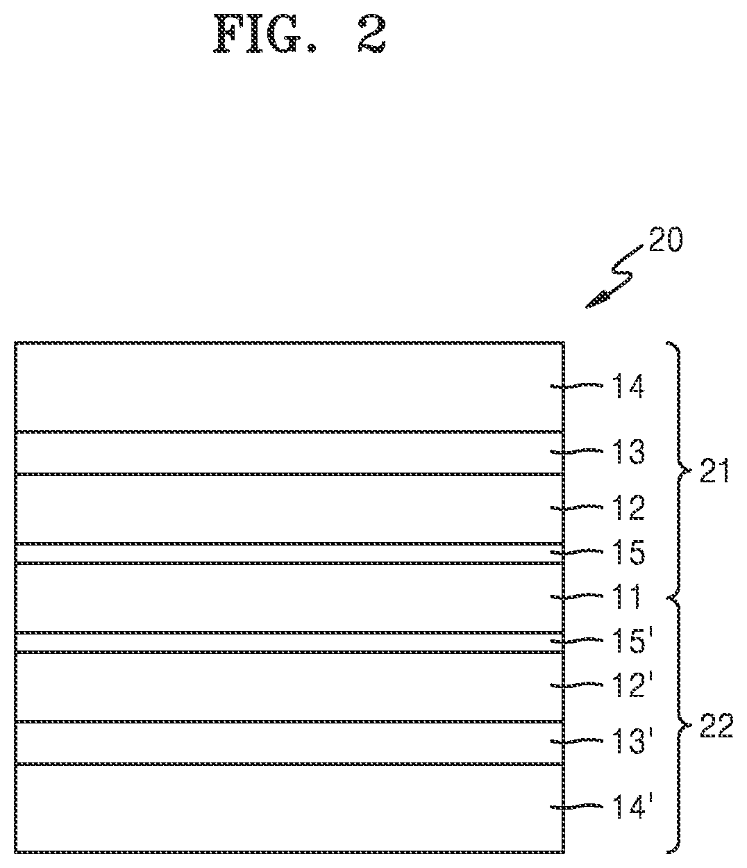 Patent US12359320 Figure 2 – Copper clad laminate film and electronic device including same